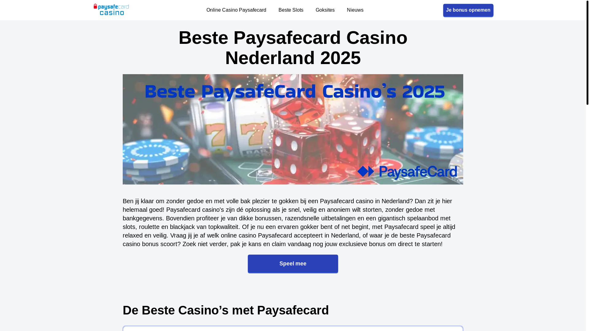 website screenshot of https://paysafecard-casino-nl-4175.pages.dev/