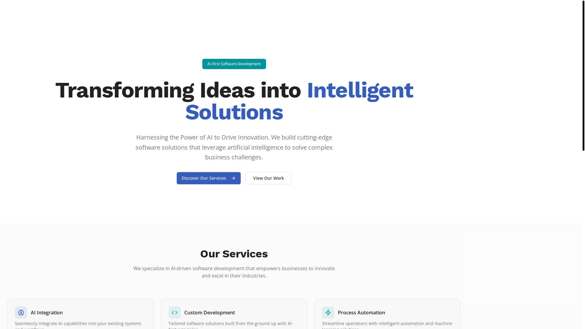 website screenshot of https://bluematrix.dev/