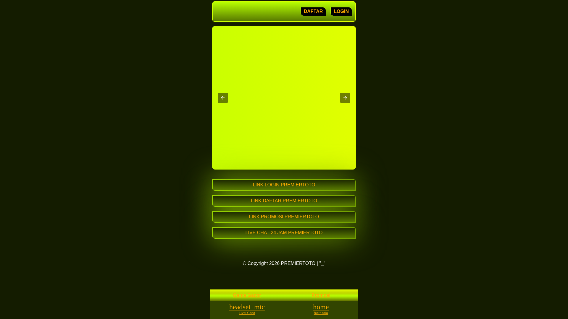 website screenshot of https://premiertotonet.pages.dev/