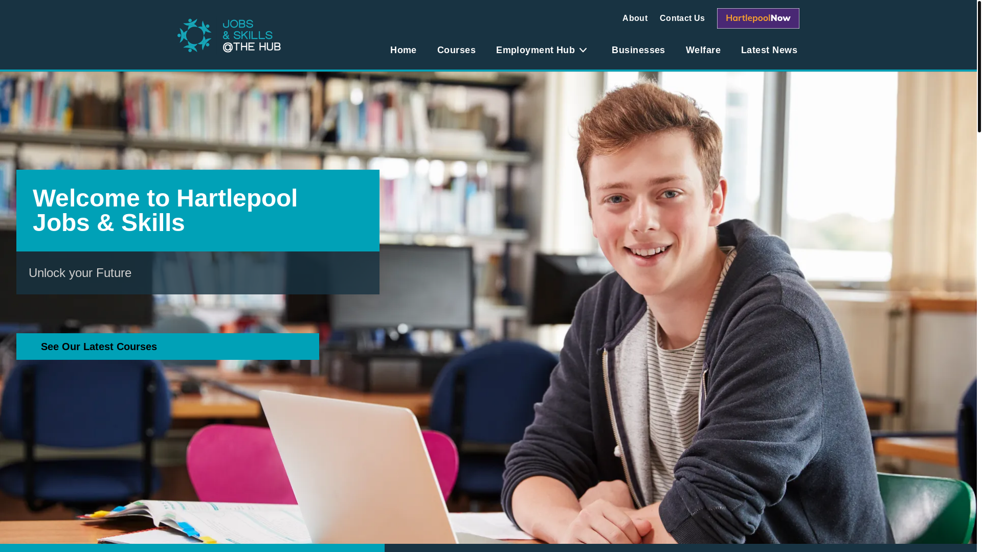 website screenshot of https://hartlepoollearningandskills.pages.dev/