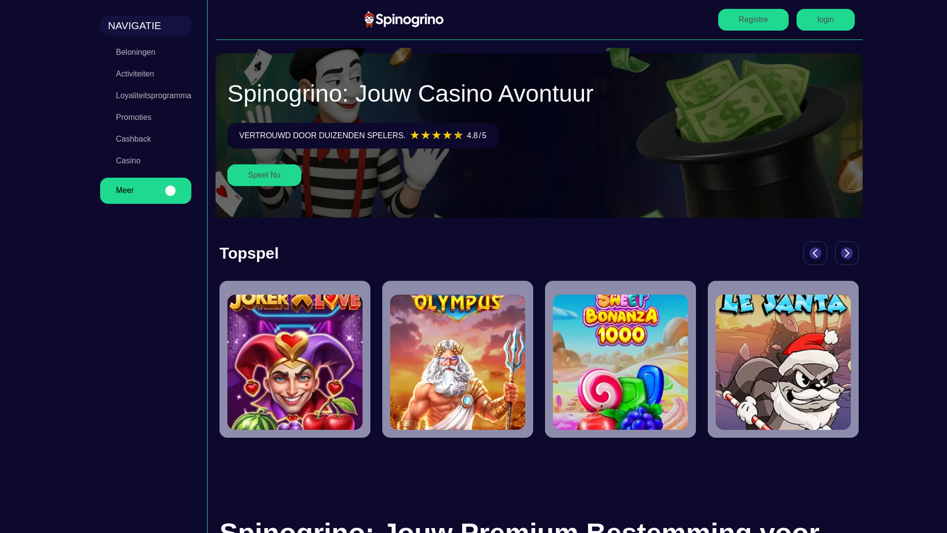 website screenshot of https://spinogrino-1-nl.pages.dev/