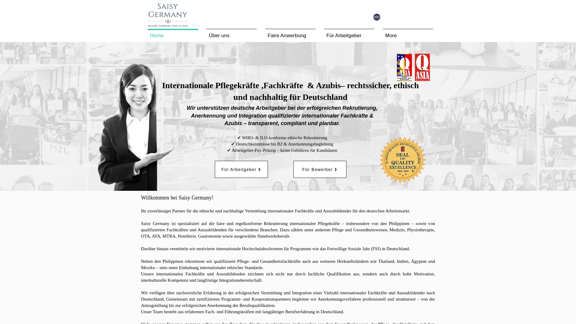 website screenshot of https://saisygermany.de/