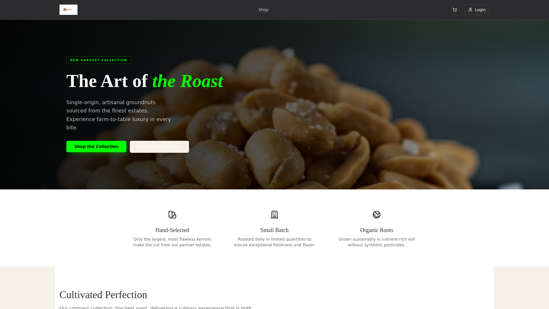 website screenshot of https://groundnuts-app.pages.dev/