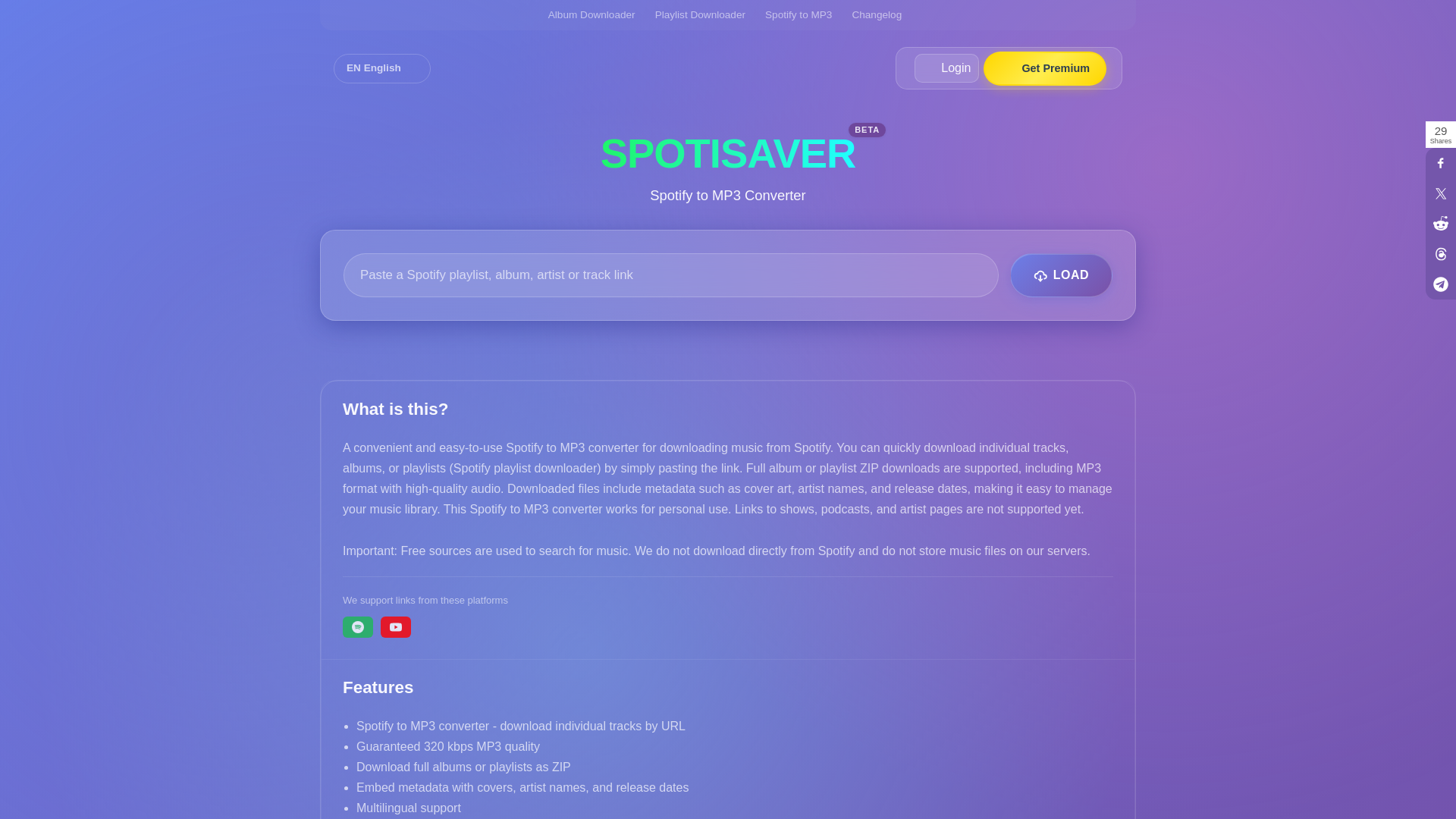 website screenshot of https://cdn.spotisaver.net/en/spotify-to-mp3