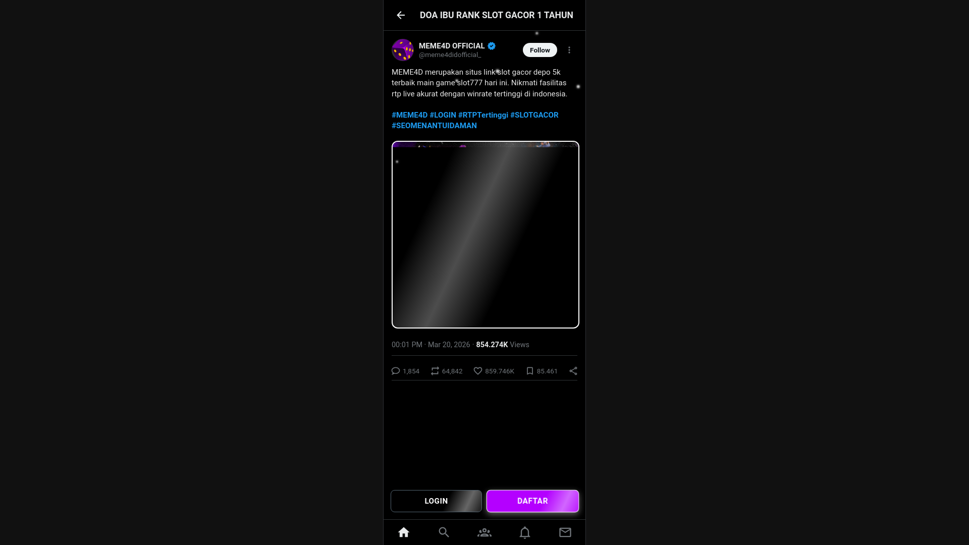 website screenshot of https://doa-ibu-slot-gacor-1-tahun.pages.dev/