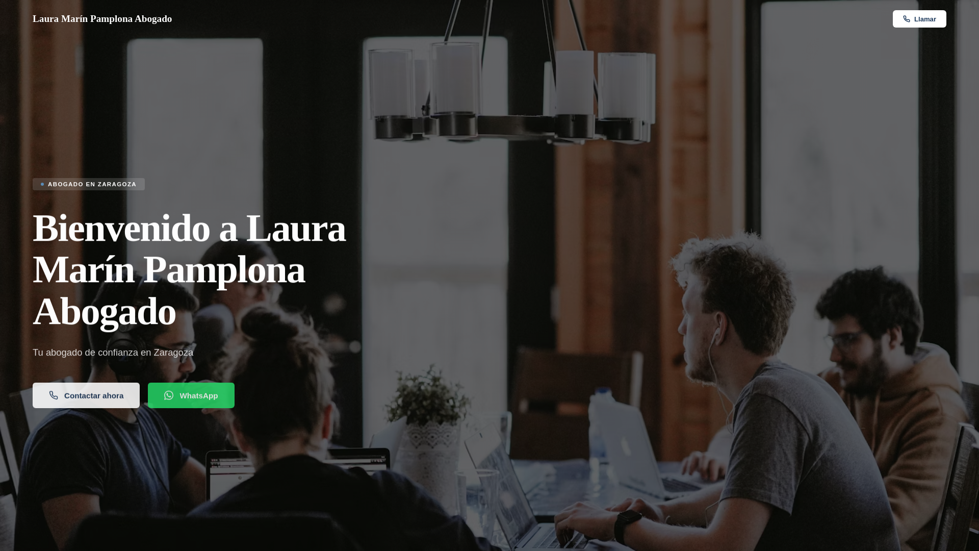 website screenshot of https://laura-marin-pamplona-abogado.pages.dev/