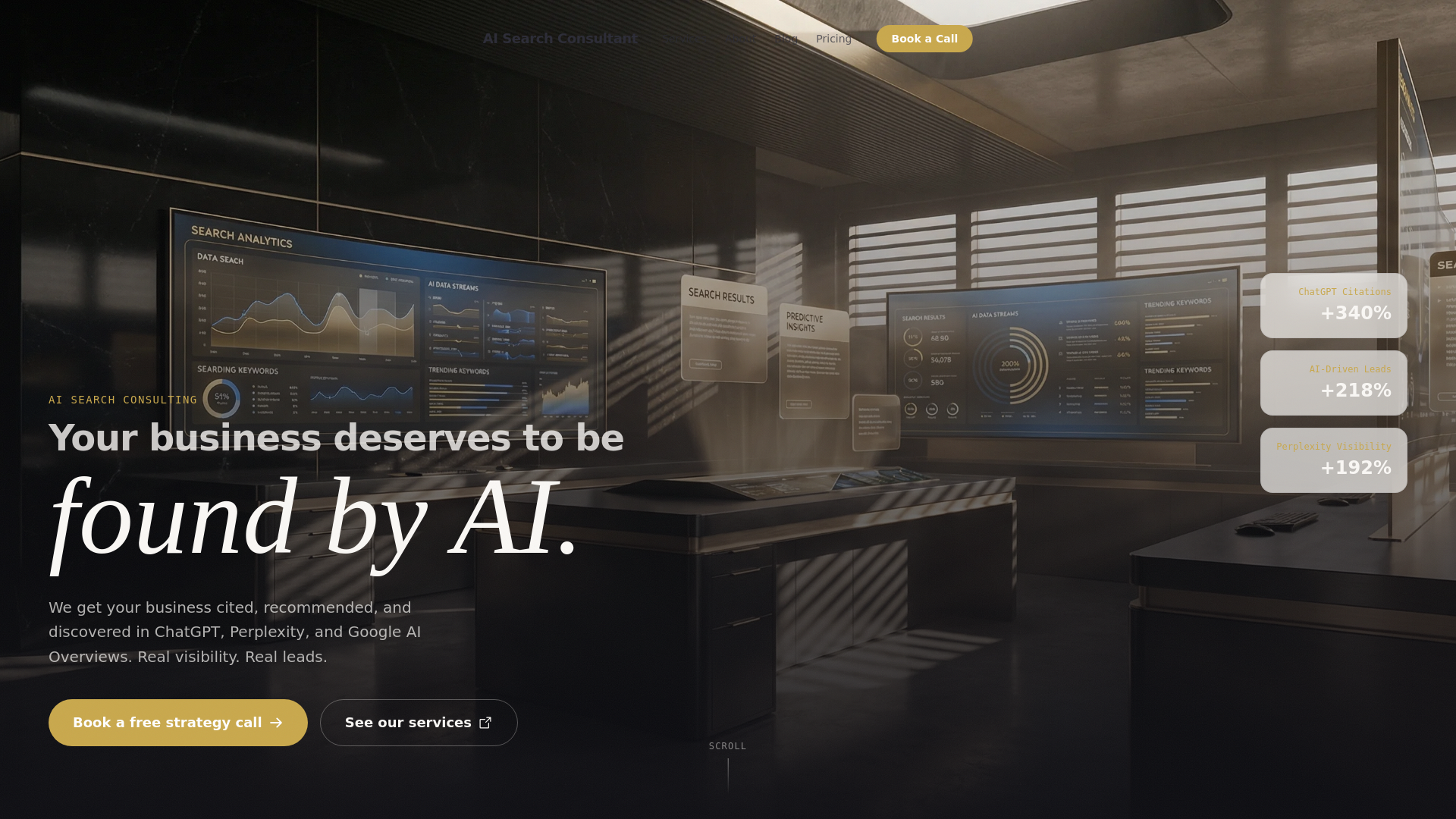 website screenshot of https://ai-search-consultant-site.pages.dev/
