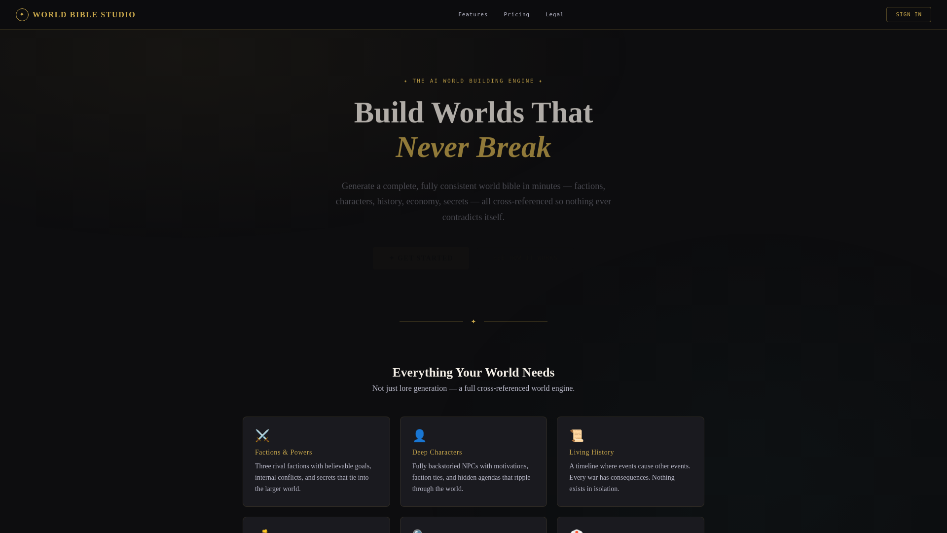 website screenshot of https://worldbiblestudio.com