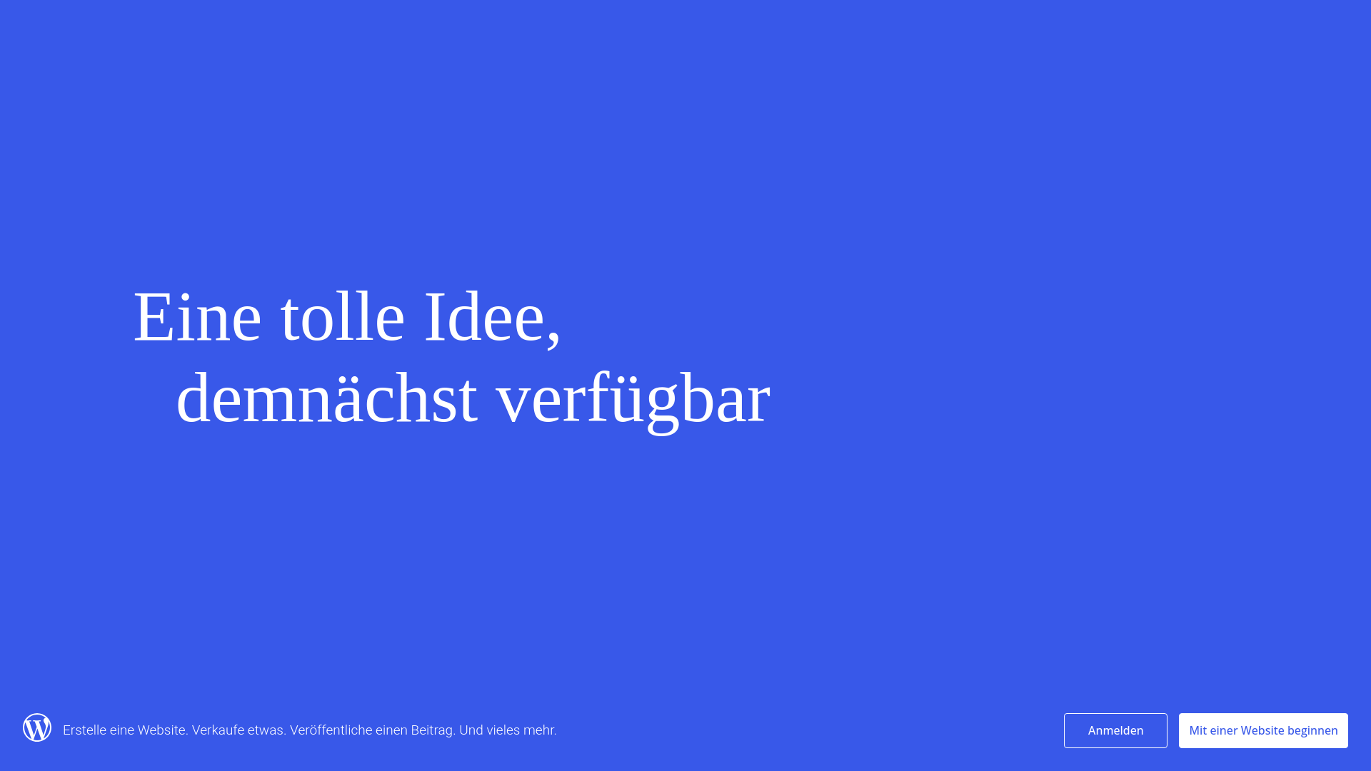 website screenshot of https://entwickeln.team/