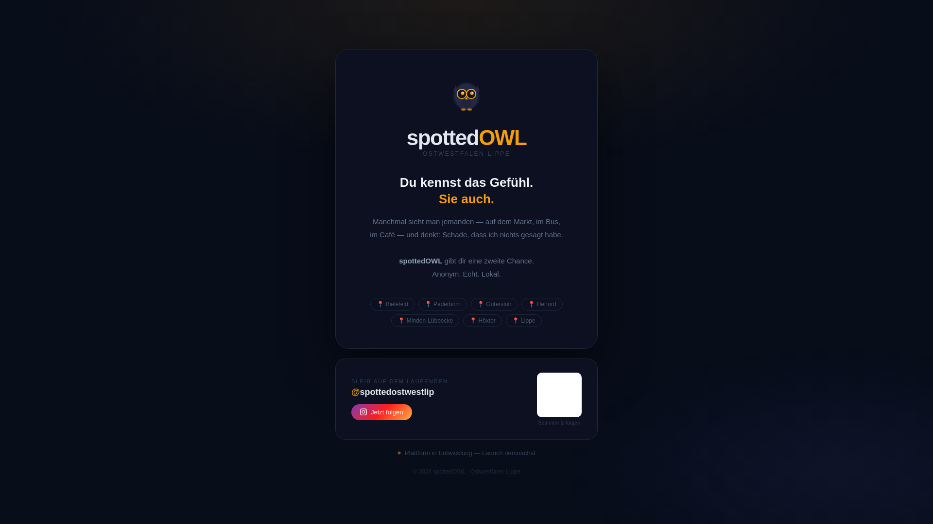 website screenshot of https://spottedowl.de/