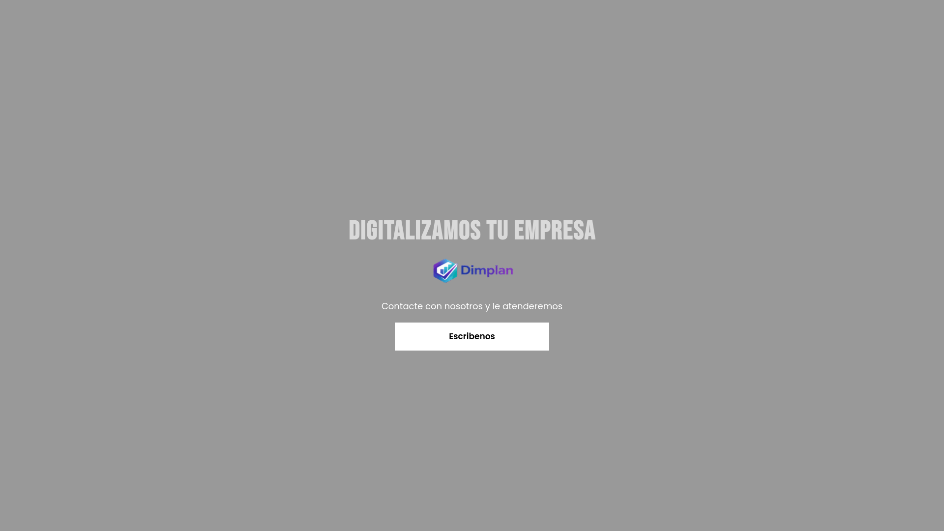 website screenshot of https://dimplan.es/