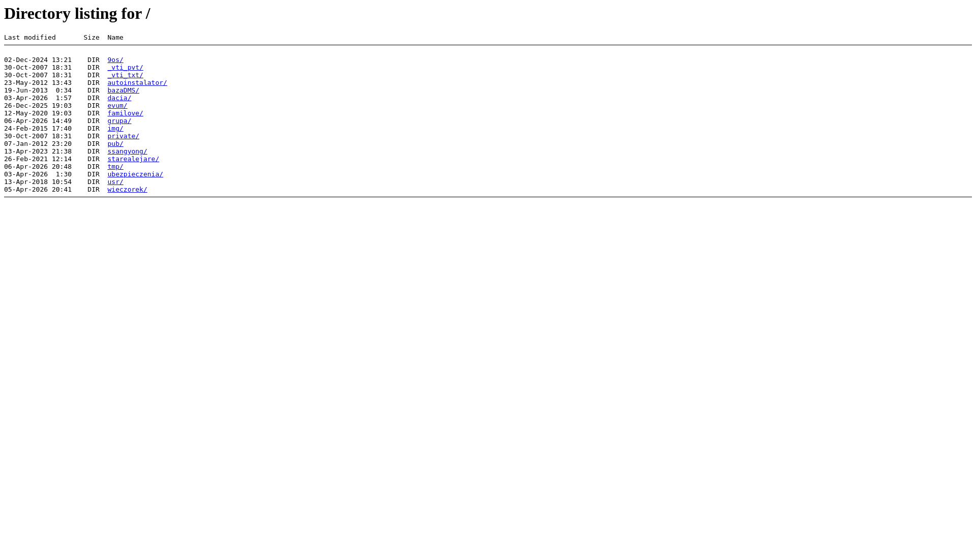 website screenshot of https://happyrent.com.pl
