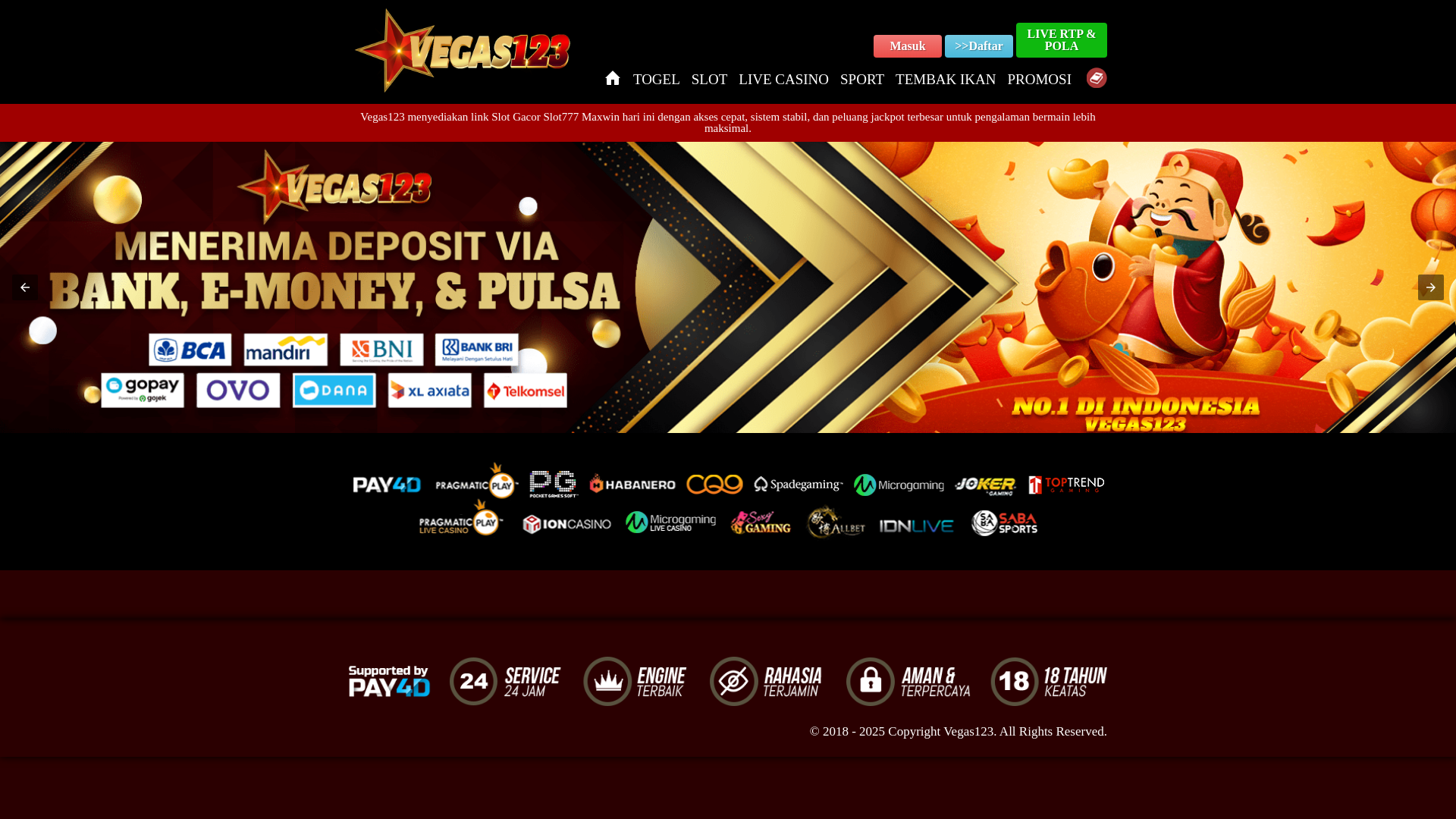 website screenshot of https://vegas123slot-b6n.pages.dev/
