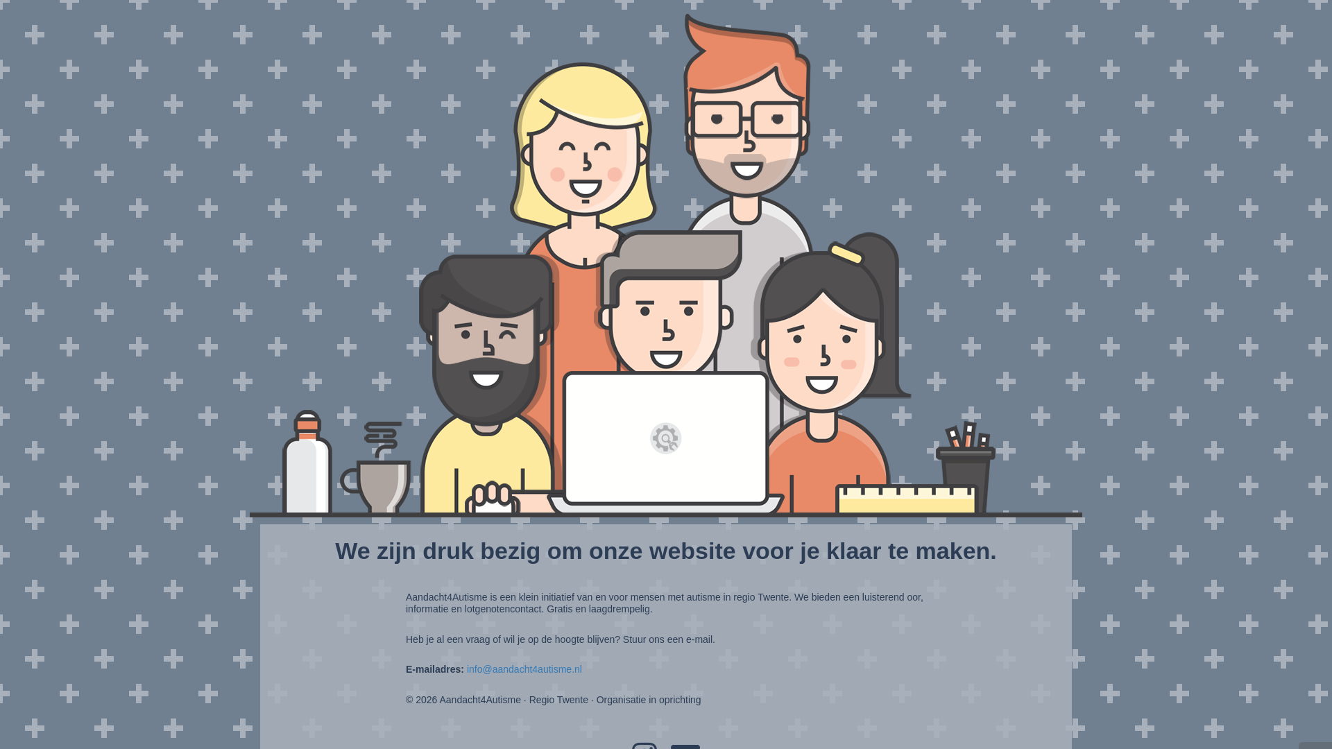 website screenshot of https://aandacht4autisme.nl/