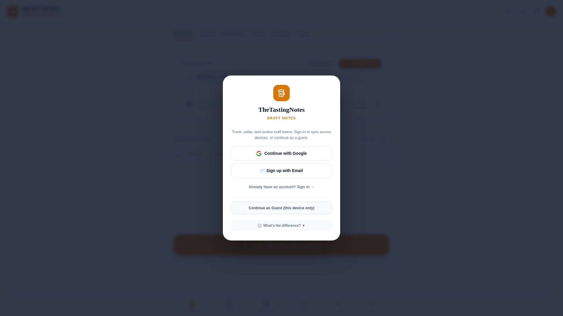 website screenshot of https://draftnotesapp.com/