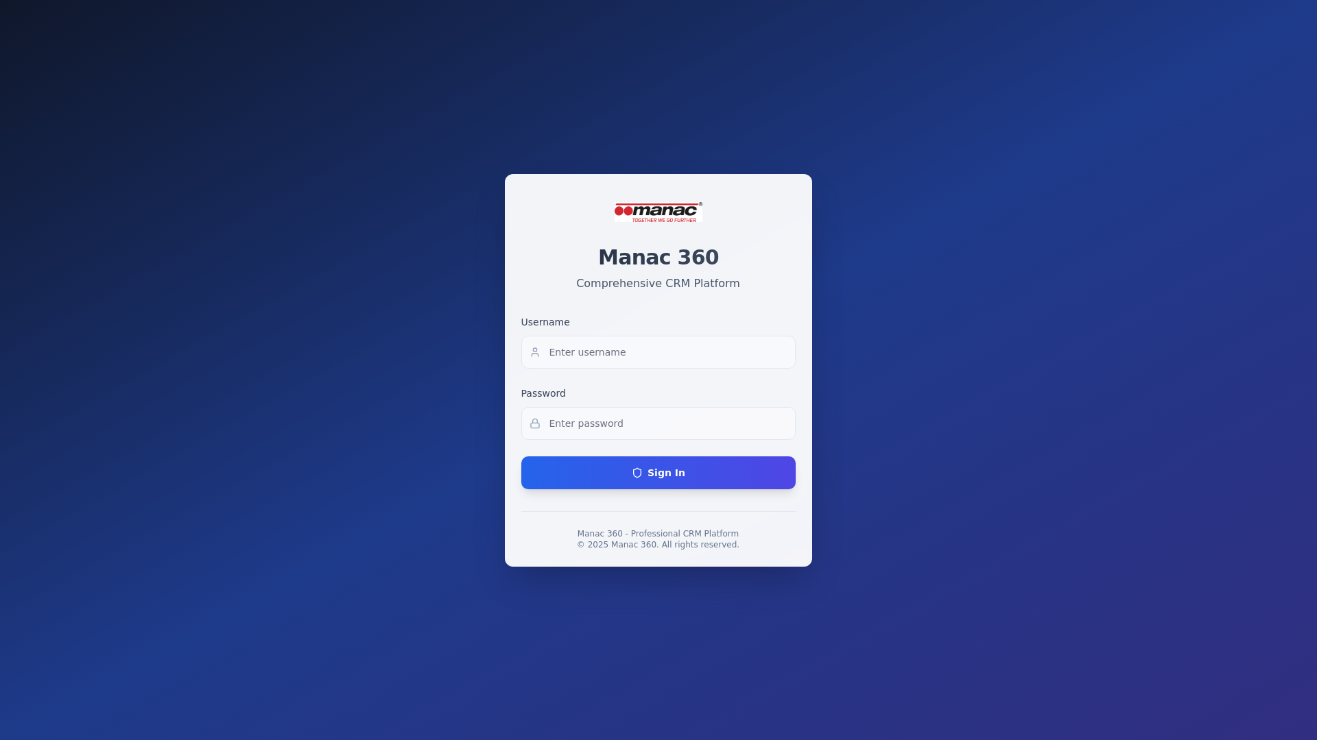 website screenshot of https://manac360.ca/