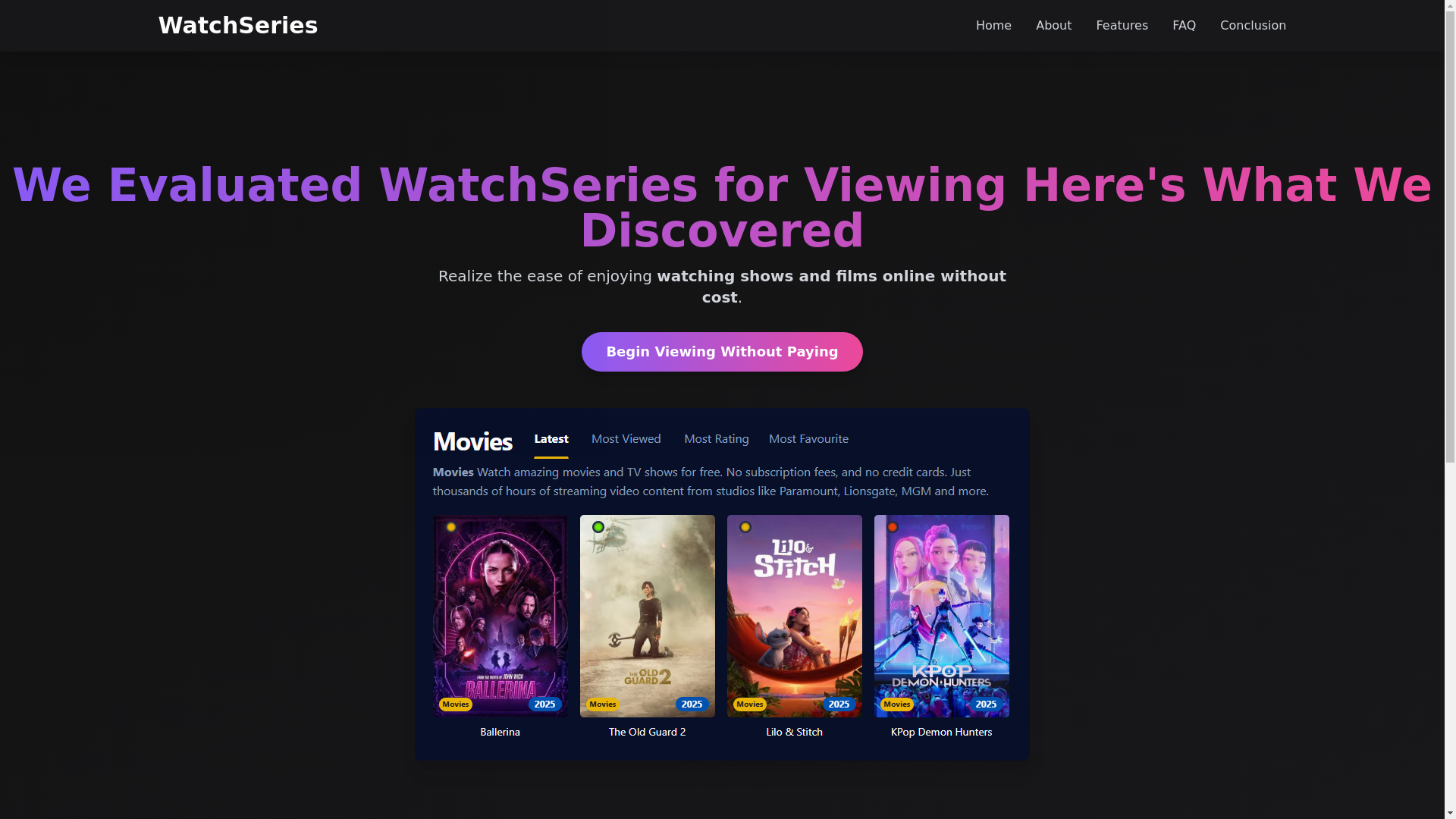 website screenshot of https://watchseries-5866.pages.dev/