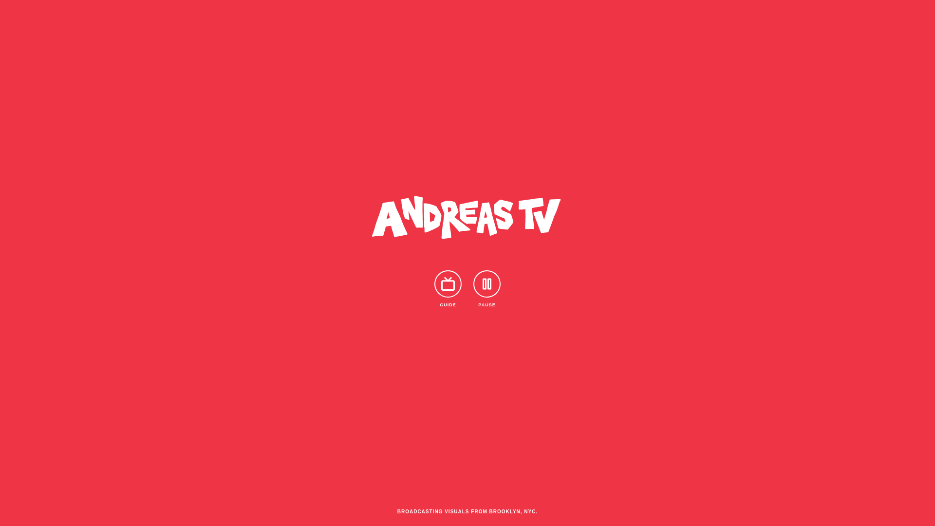 website screenshot of https://andreastv.de