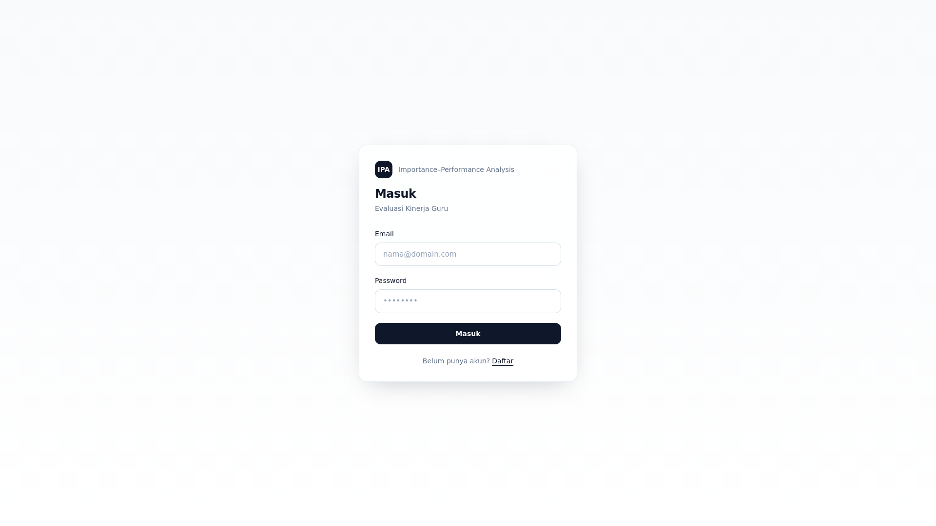 website screenshot of https://ipaanalysis.my.id/