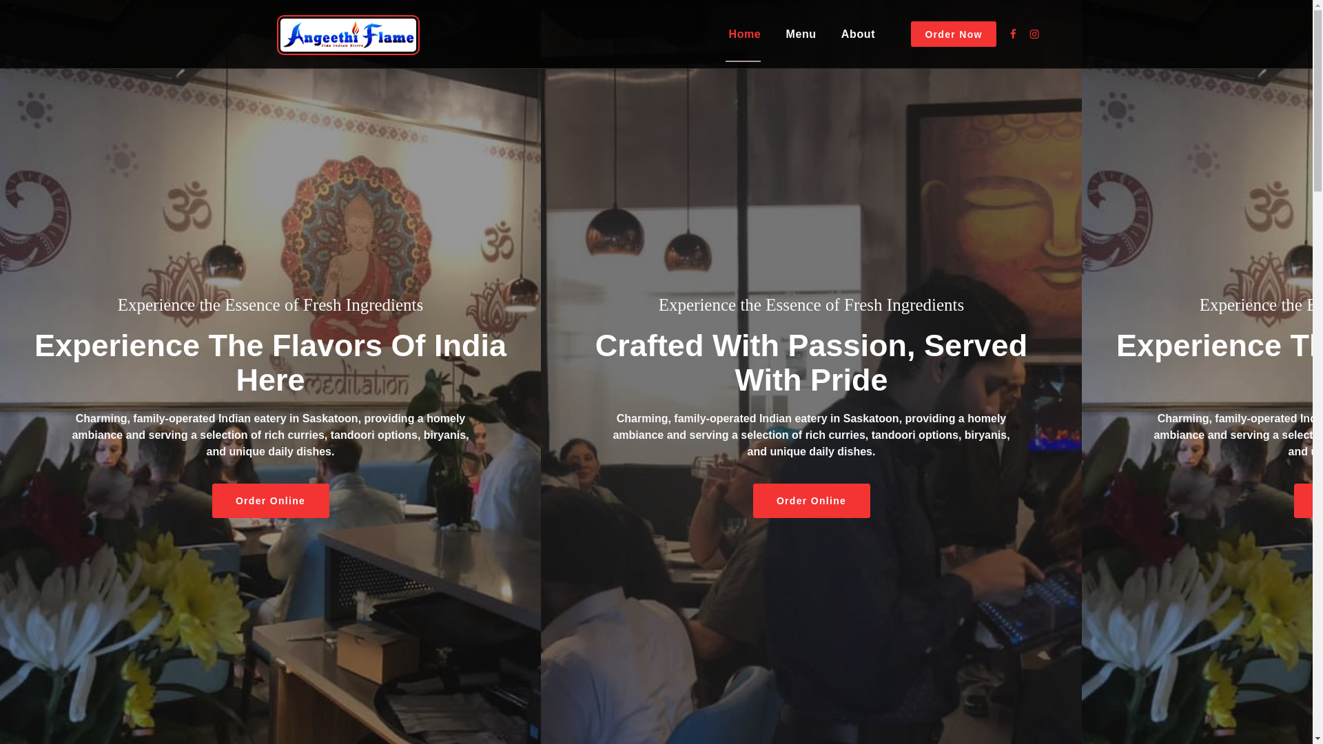 website screenshot of https://angeethi-flames-sask.pages.dev/