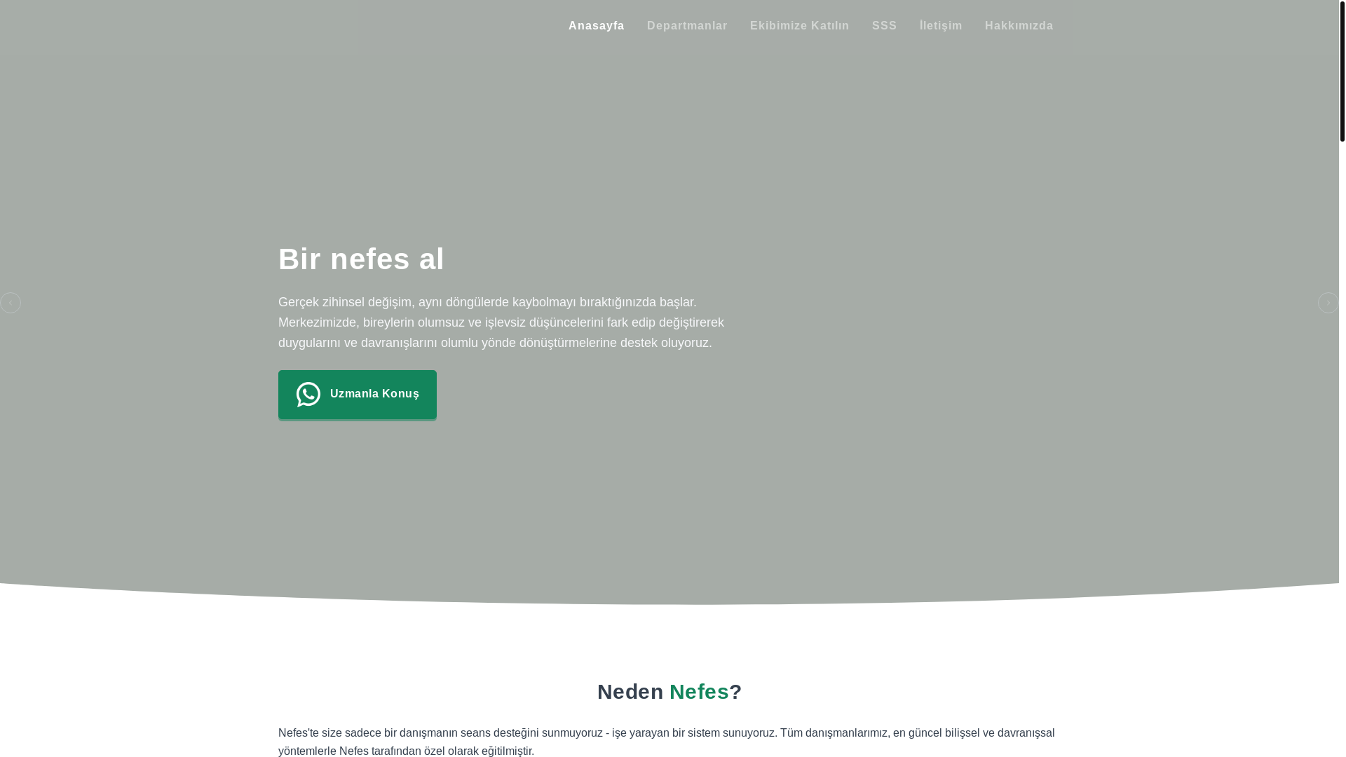 website screenshot of https://nafaswebsite.pages.dev/