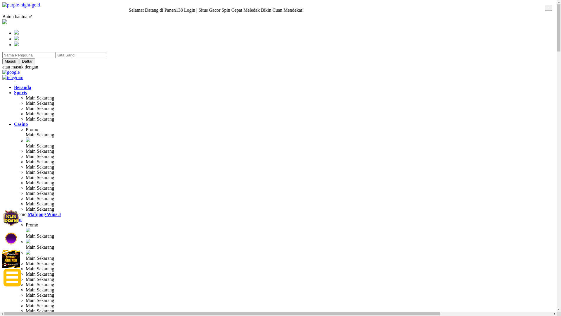 website screenshot of https://panenkucinta138.com/