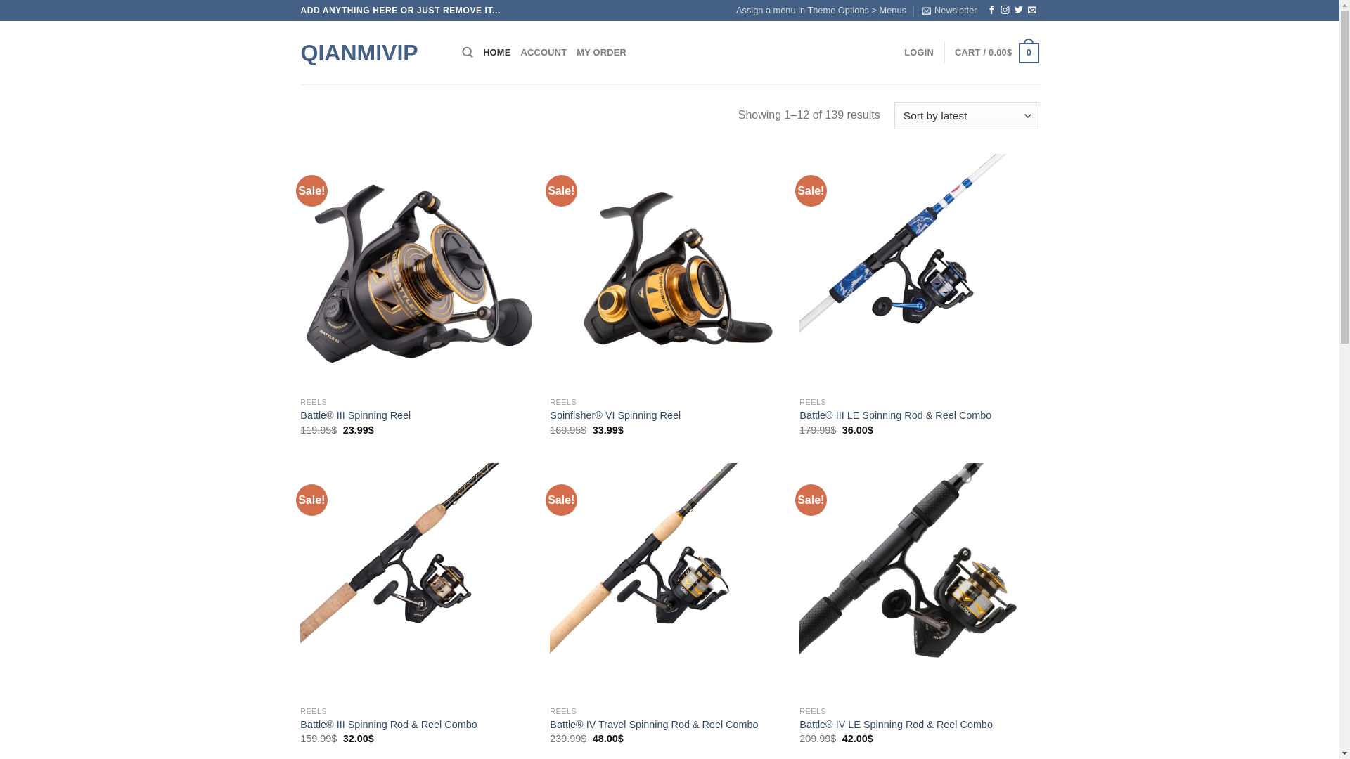 website screenshot of https://qianmivip.shop/