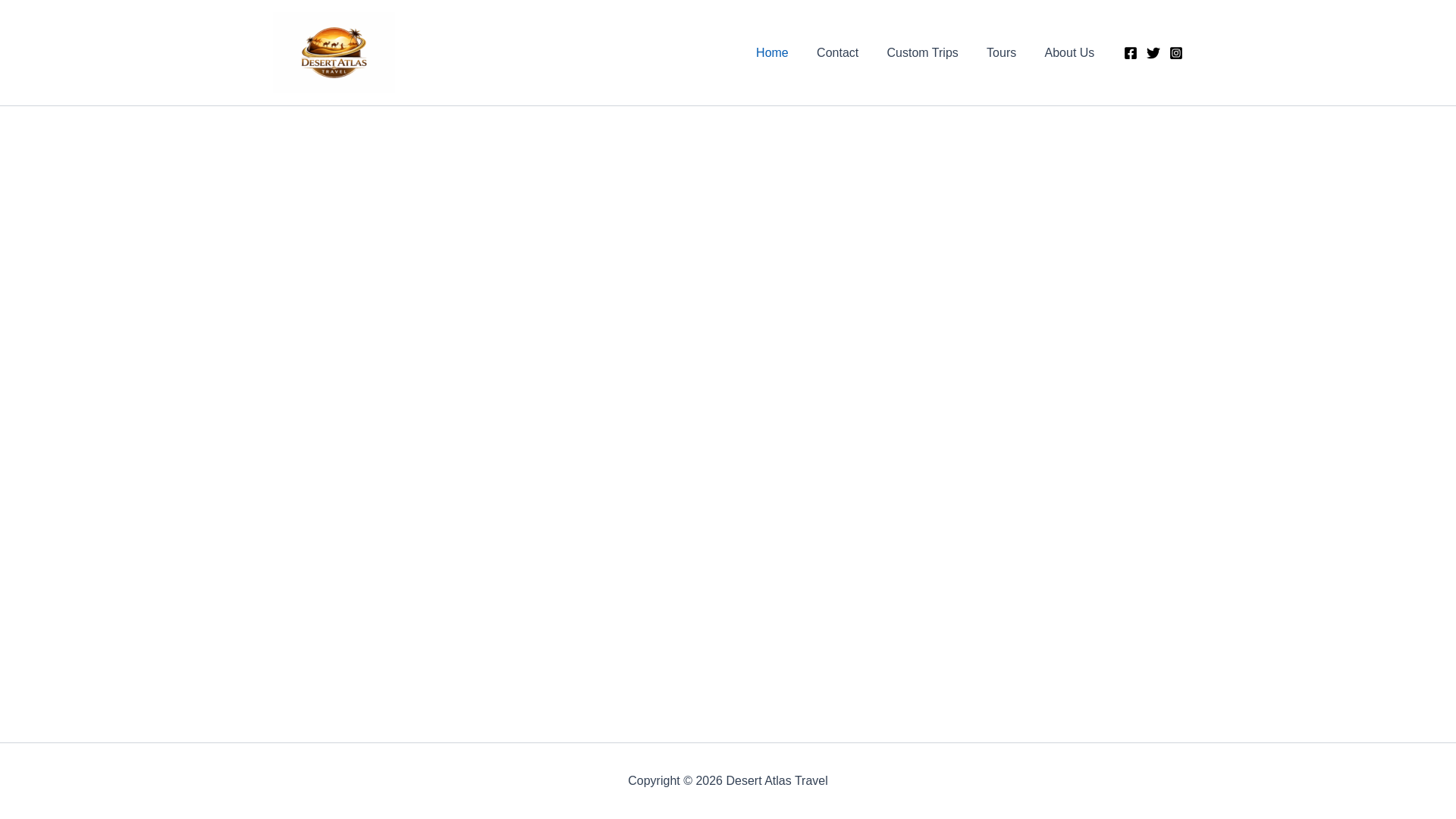 website screenshot of https://desertatlastravel.com/