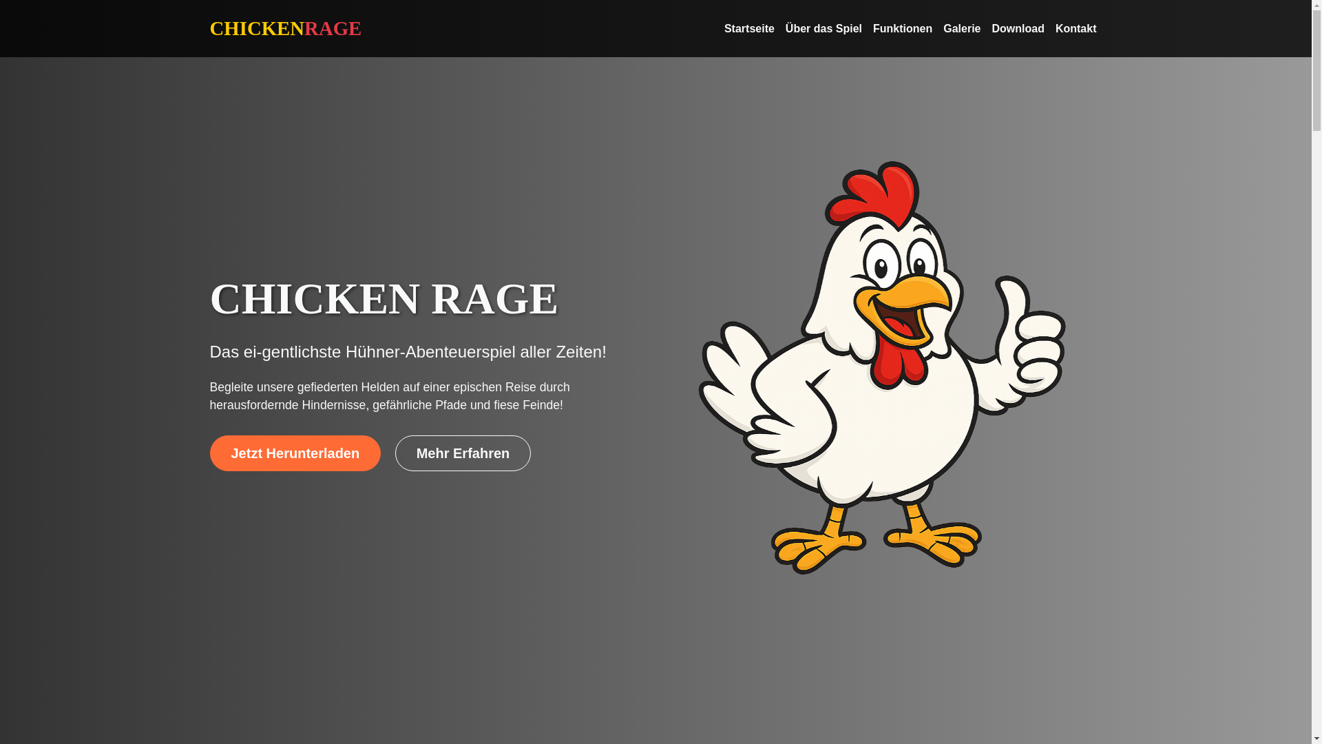 website screenshot of https://chickenragestore.com/