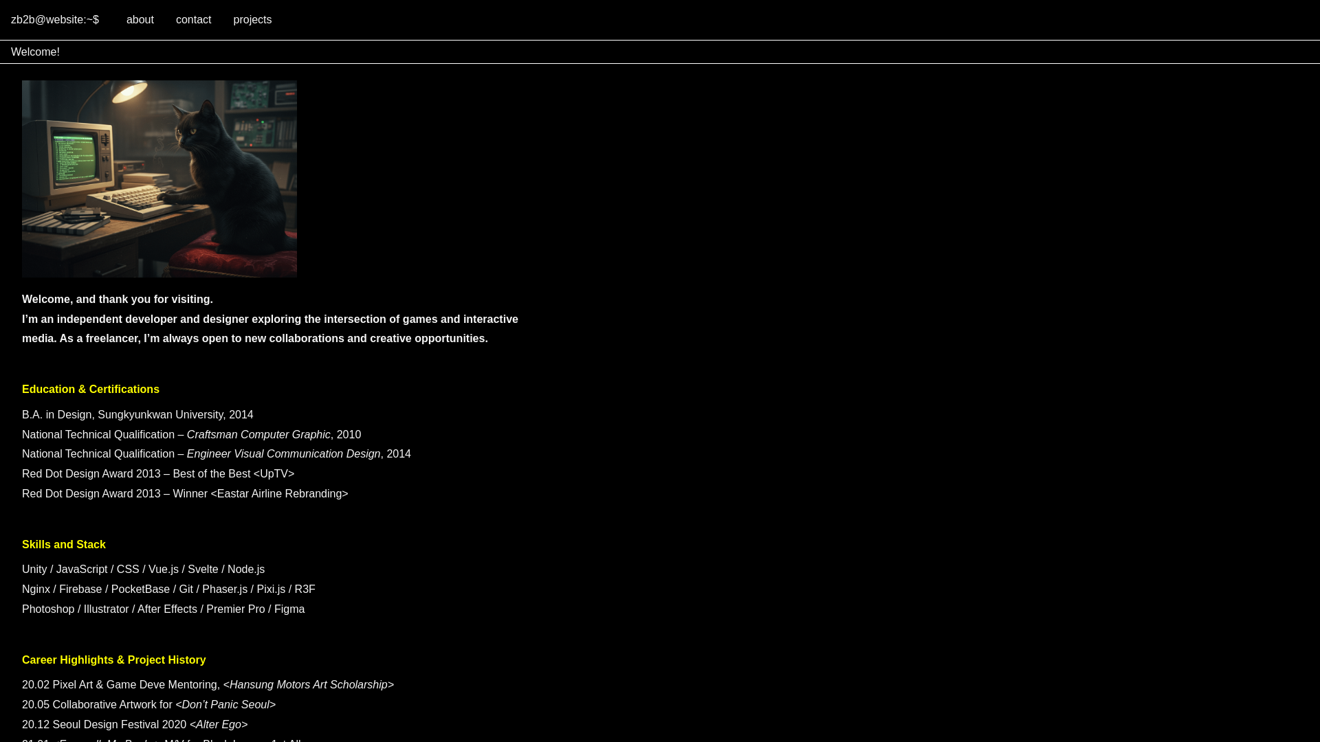 website screenshot of https://zb2b.pages.dev/