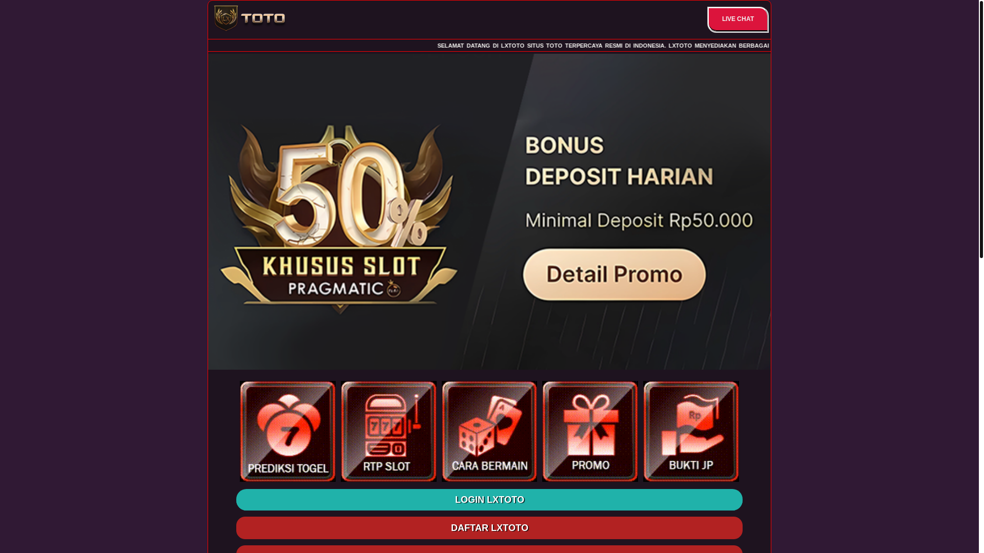 website screenshot of https://lxmantapkali0.pages.dev/
