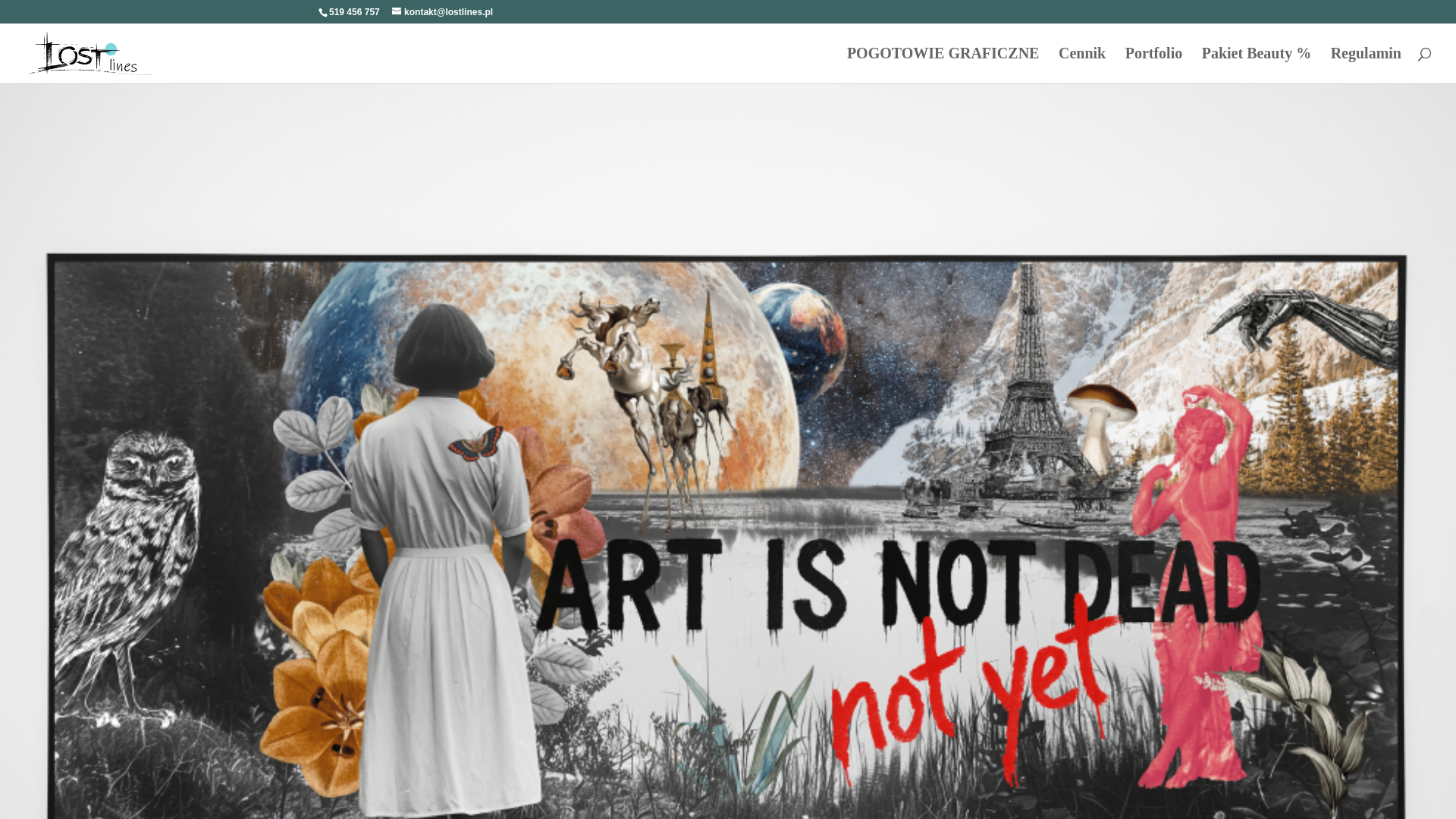 website screenshot of https://lostlines.pl