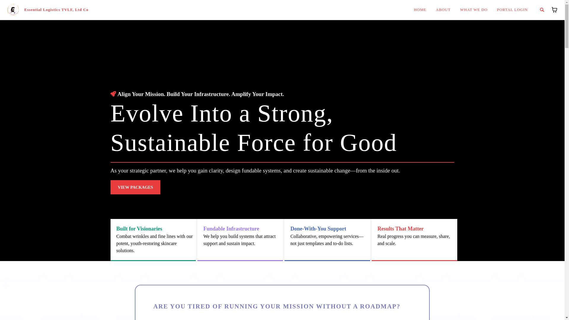 website screenshot of https://maxxphilanthropies.org/