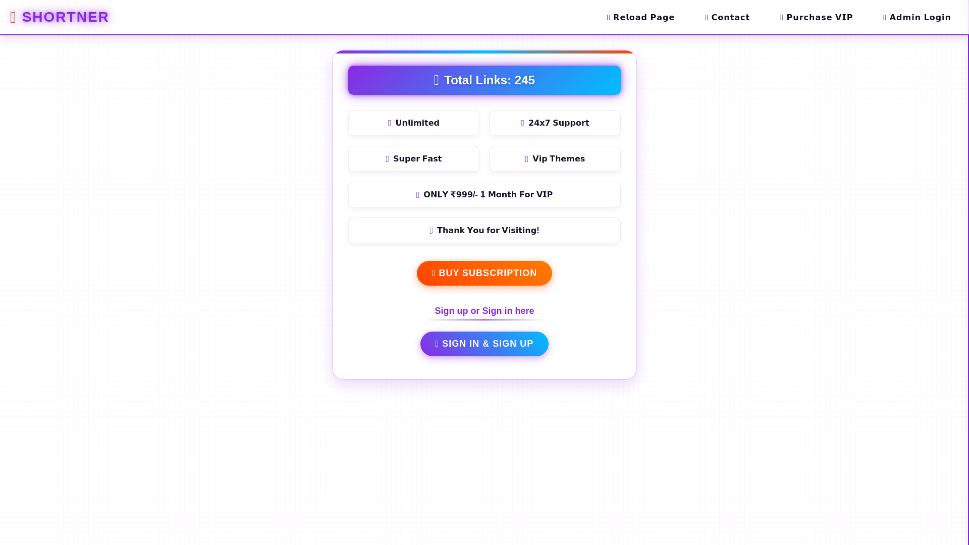 website screenshot of https://adsmeta.live