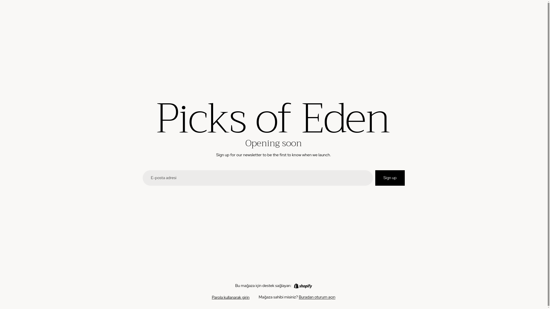 website screenshot of https://picksofeden.com/