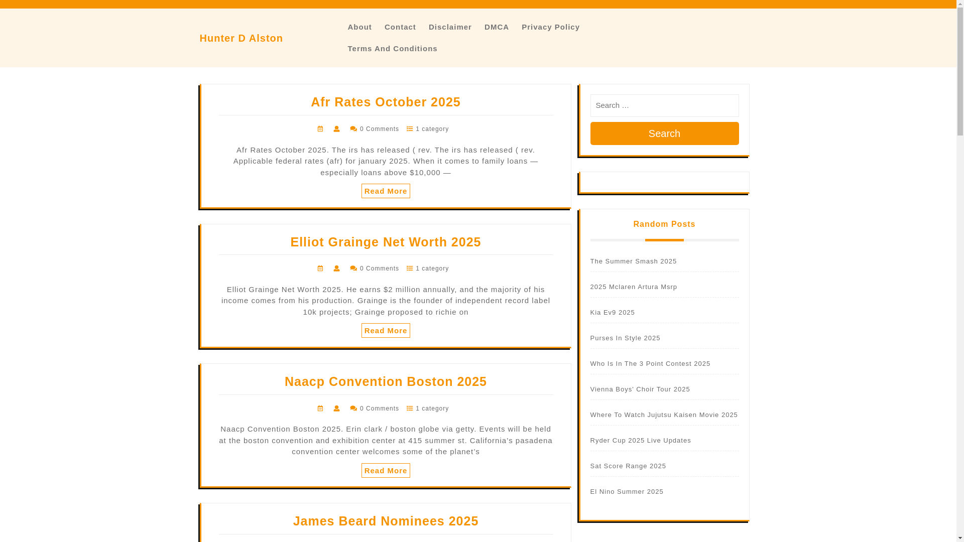 website screenshot of https://hunterdalston.pages.dev/