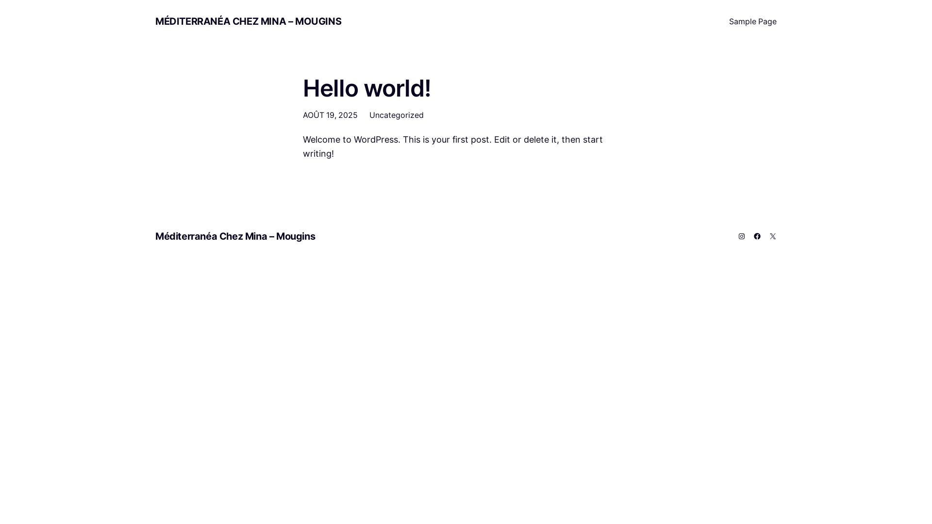website screenshot of https://mediterranea-mougins.com/