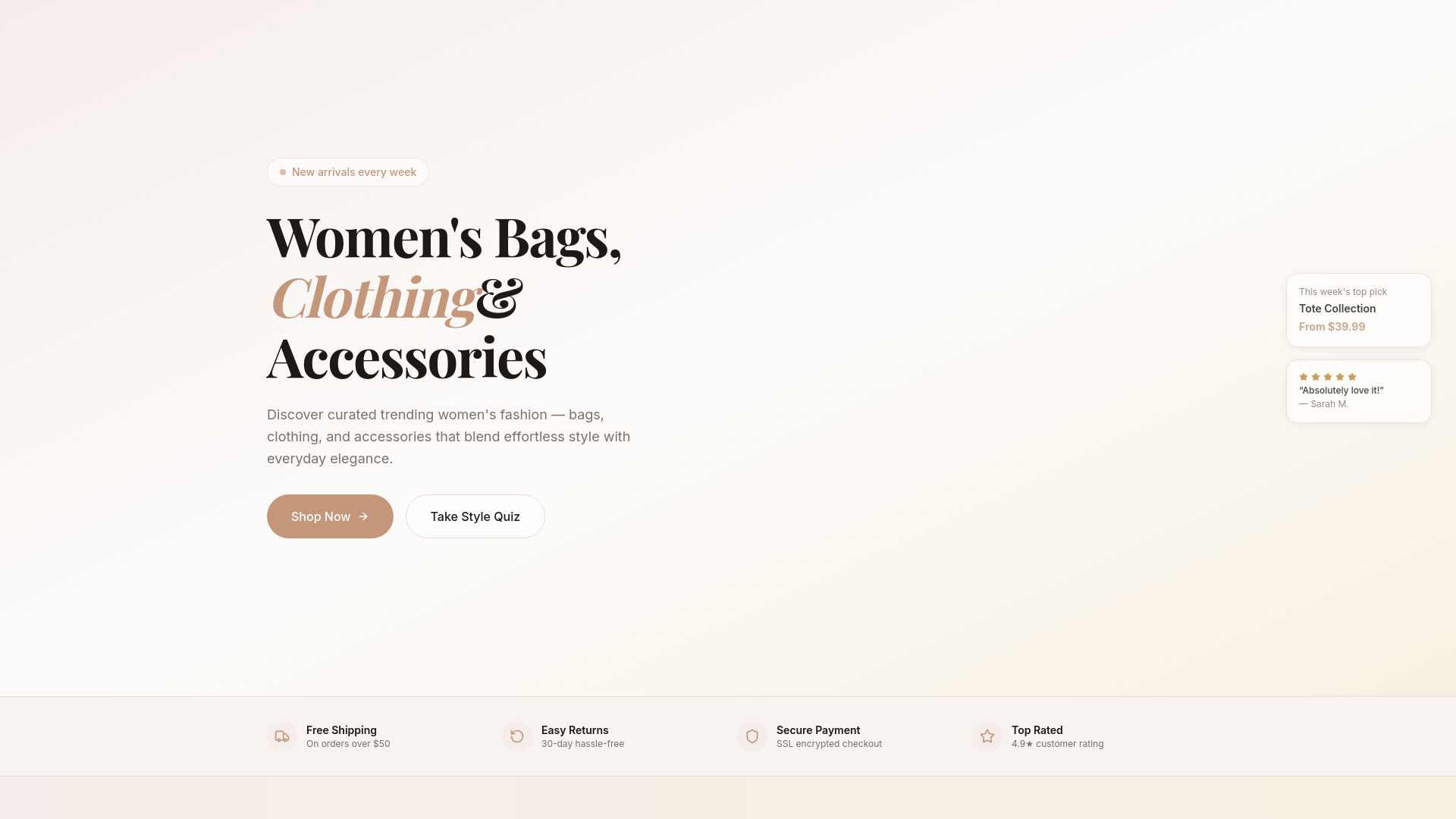 website screenshot of https://primeelan.store/