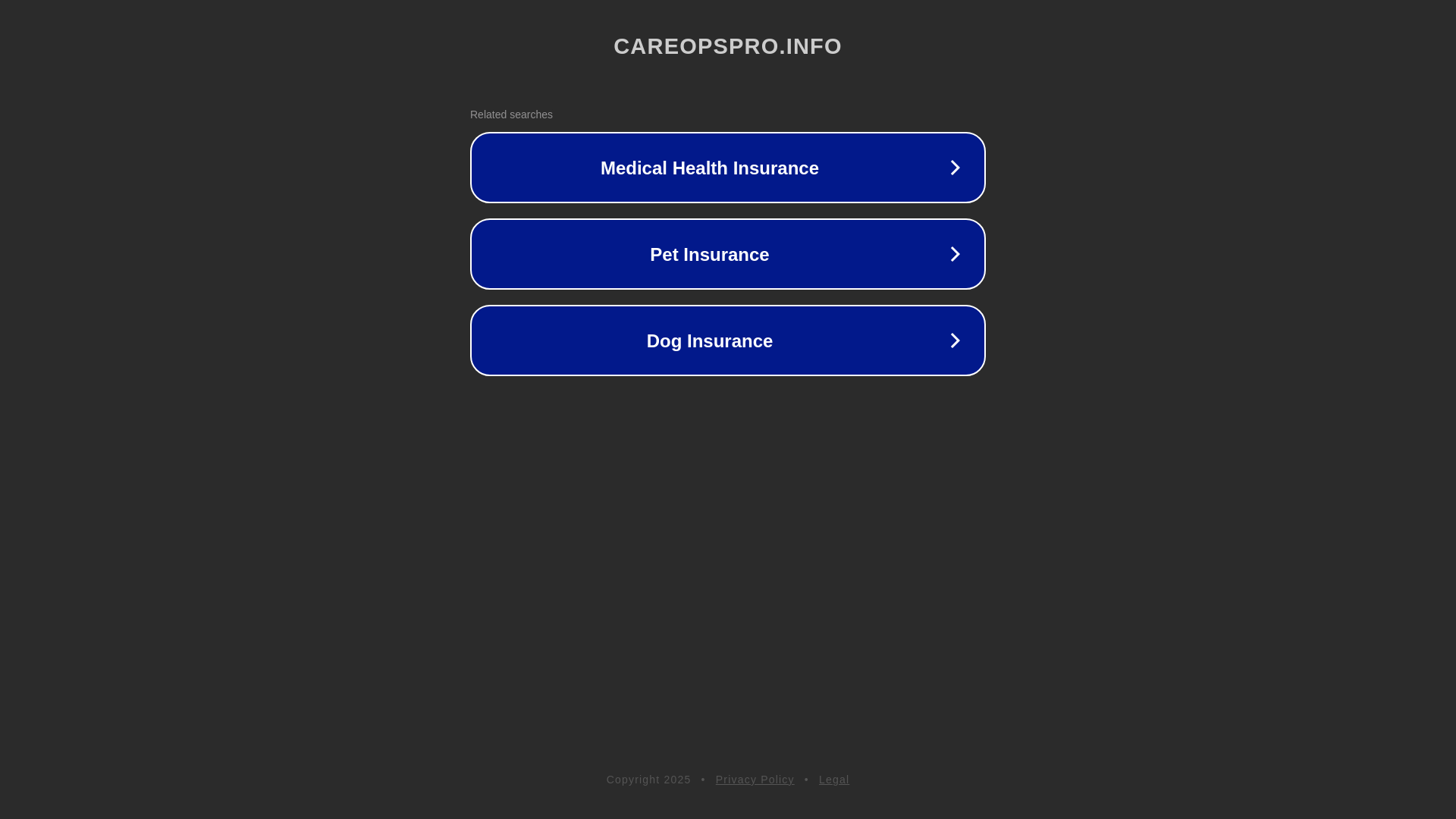 website screenshot of https://careopspro.info/
