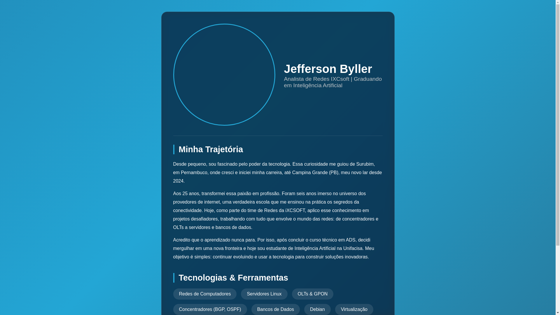 website screenshot of https://jeffgsan.com.br/