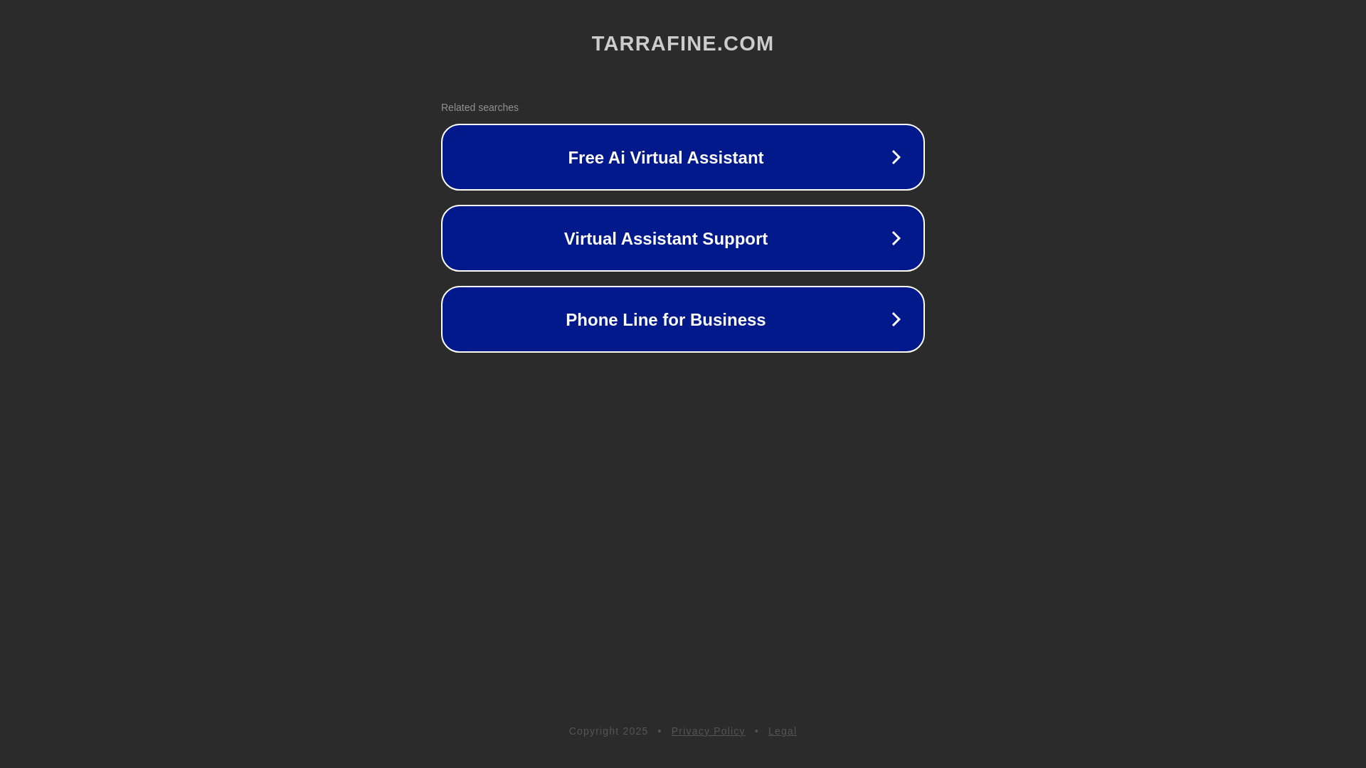 website screenshot of https://tarrafine.com/