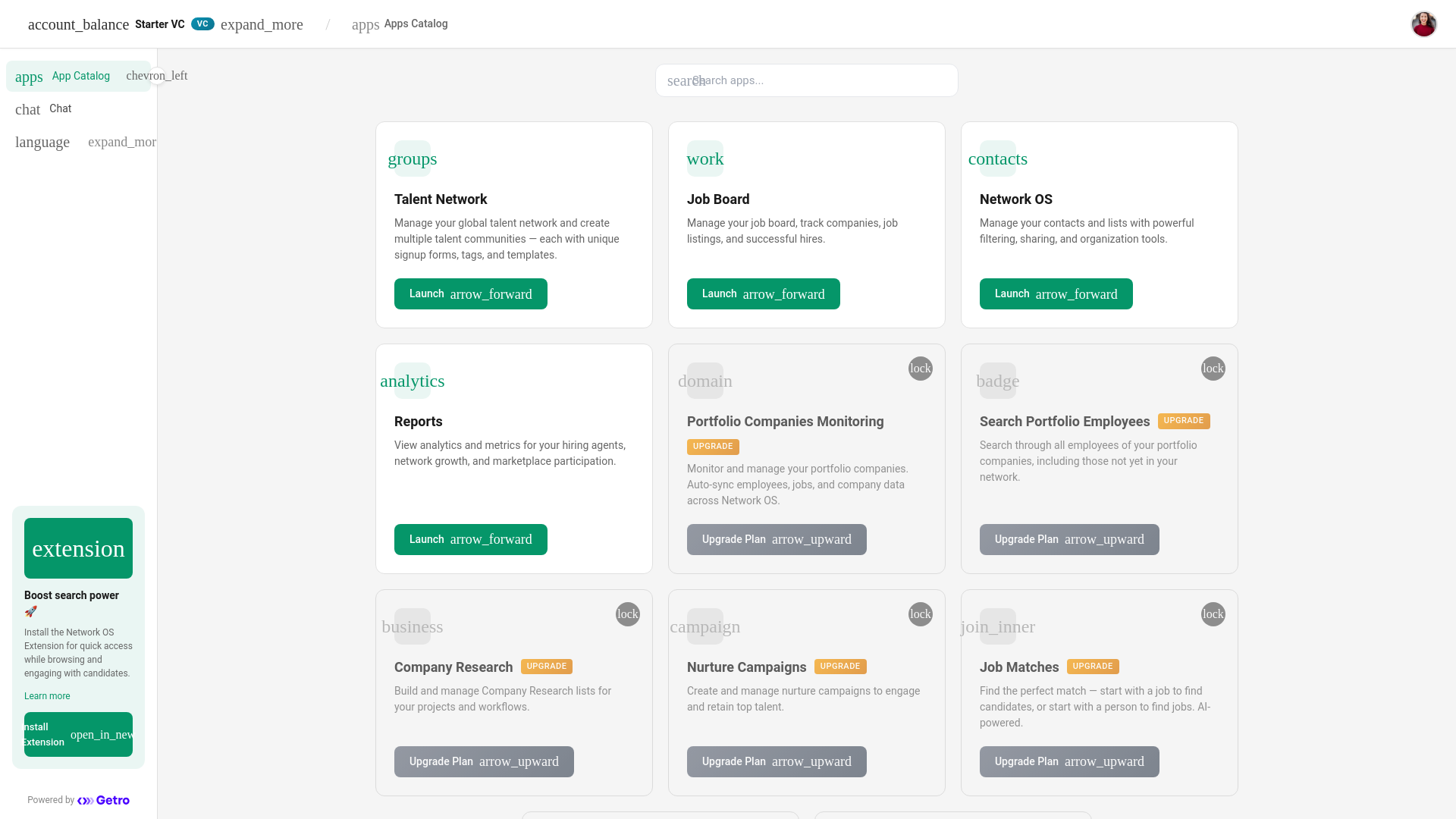 website screenshot of https://demo-network-os.pages.dev/