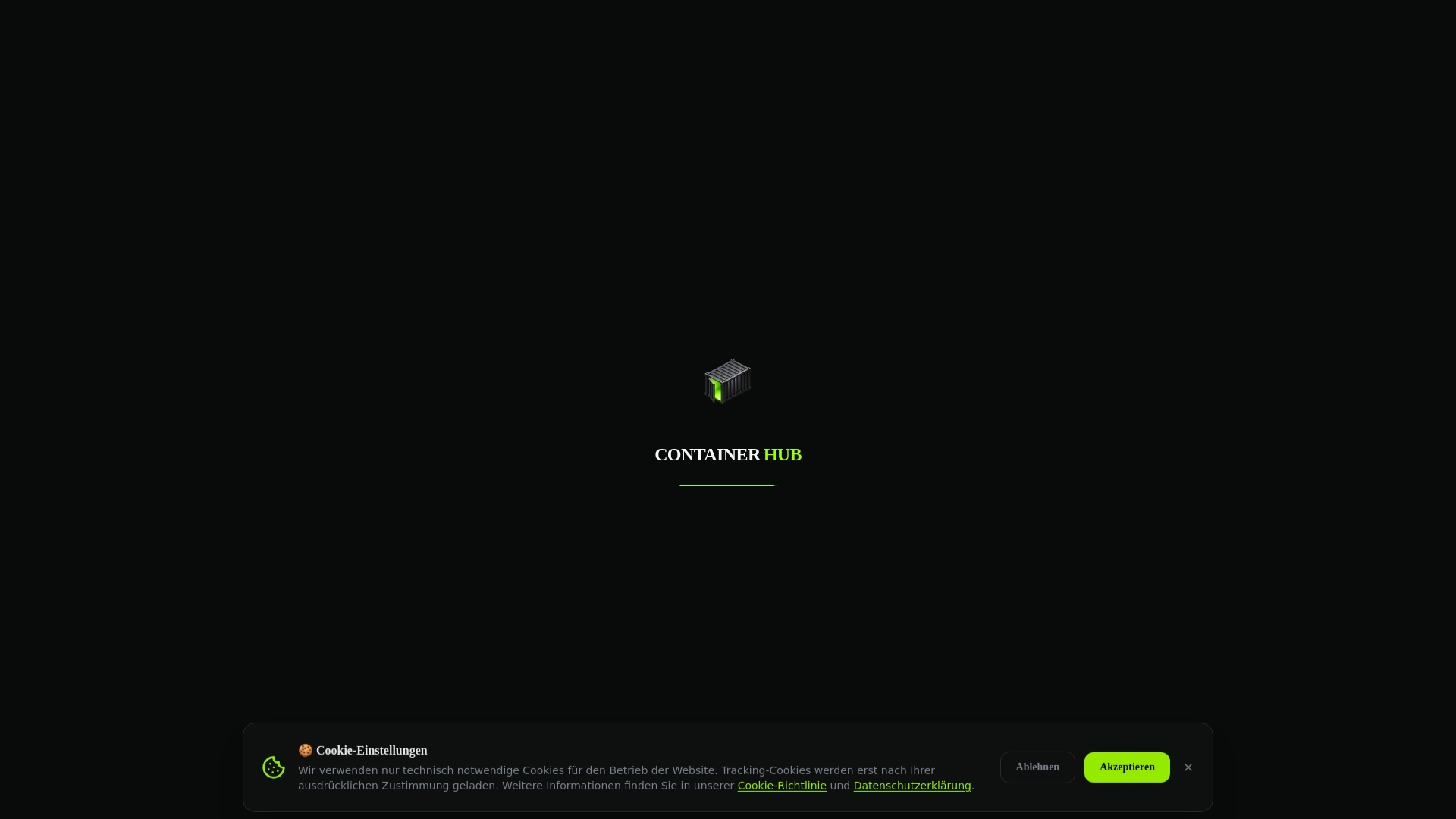 website screenshot of https://nordcontainergmbh.de/