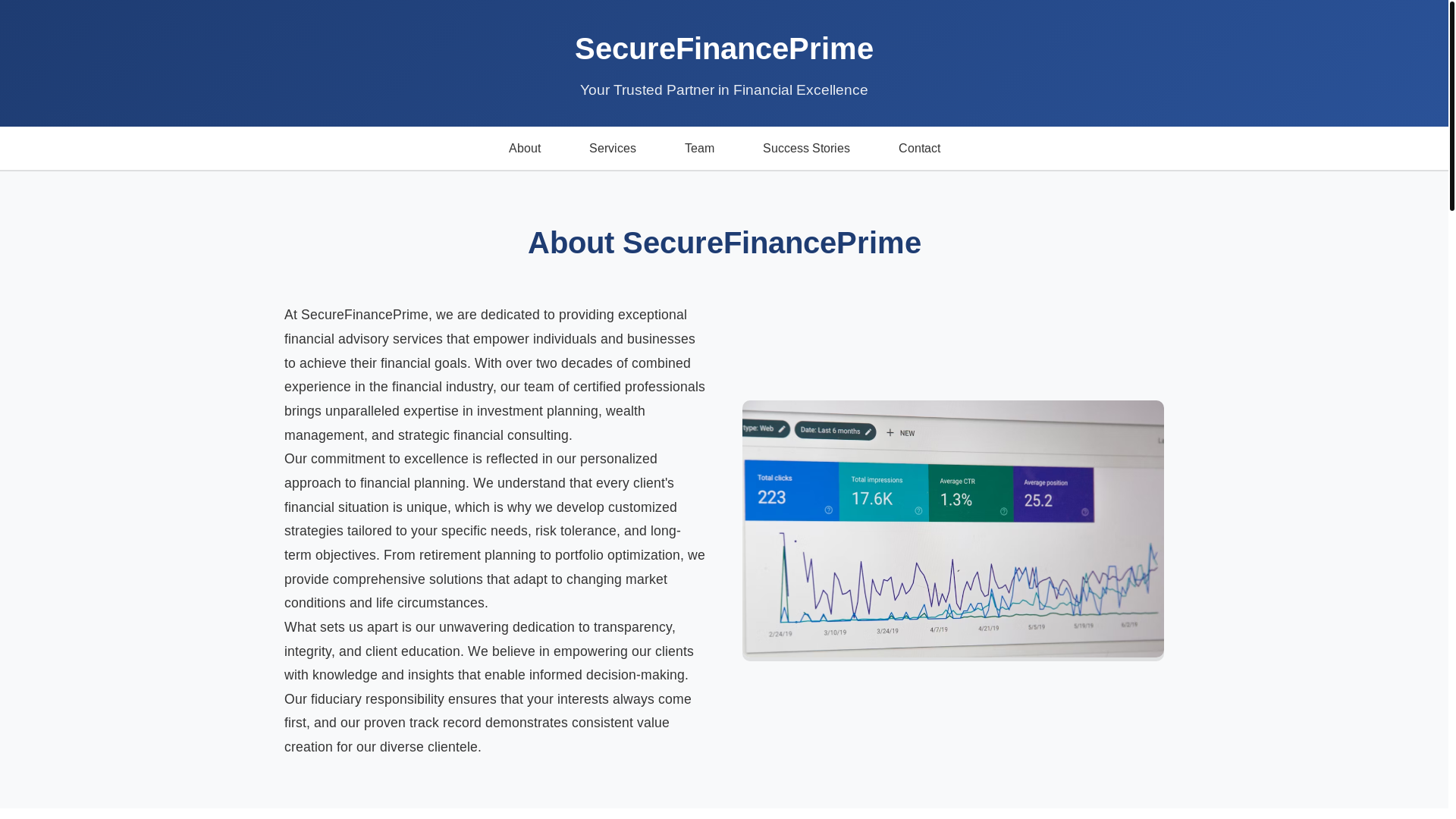 website screenshot of https://securefinanceprime.best/