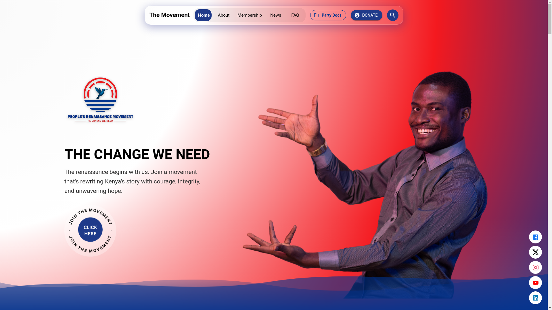 website screenshot of https://youth-party.pages.dev/
