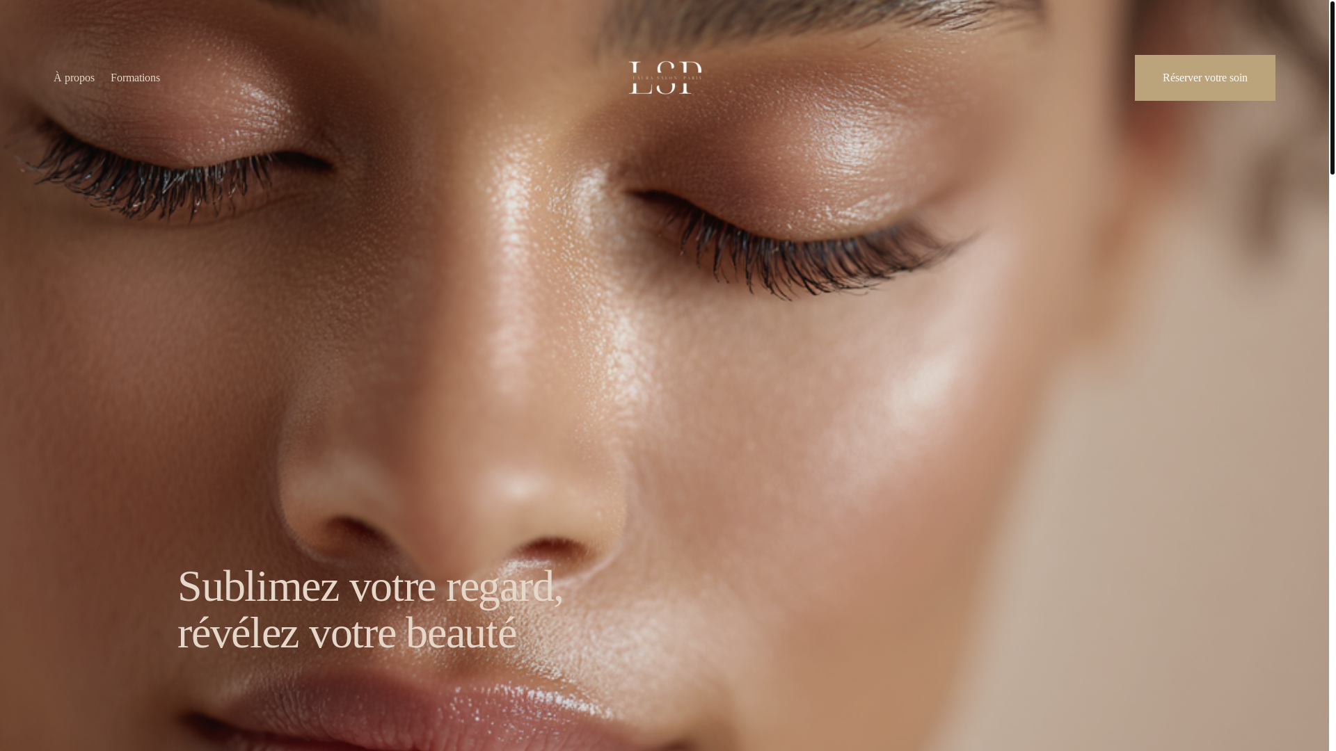 website screenshot of https://laurasalonparis.com/