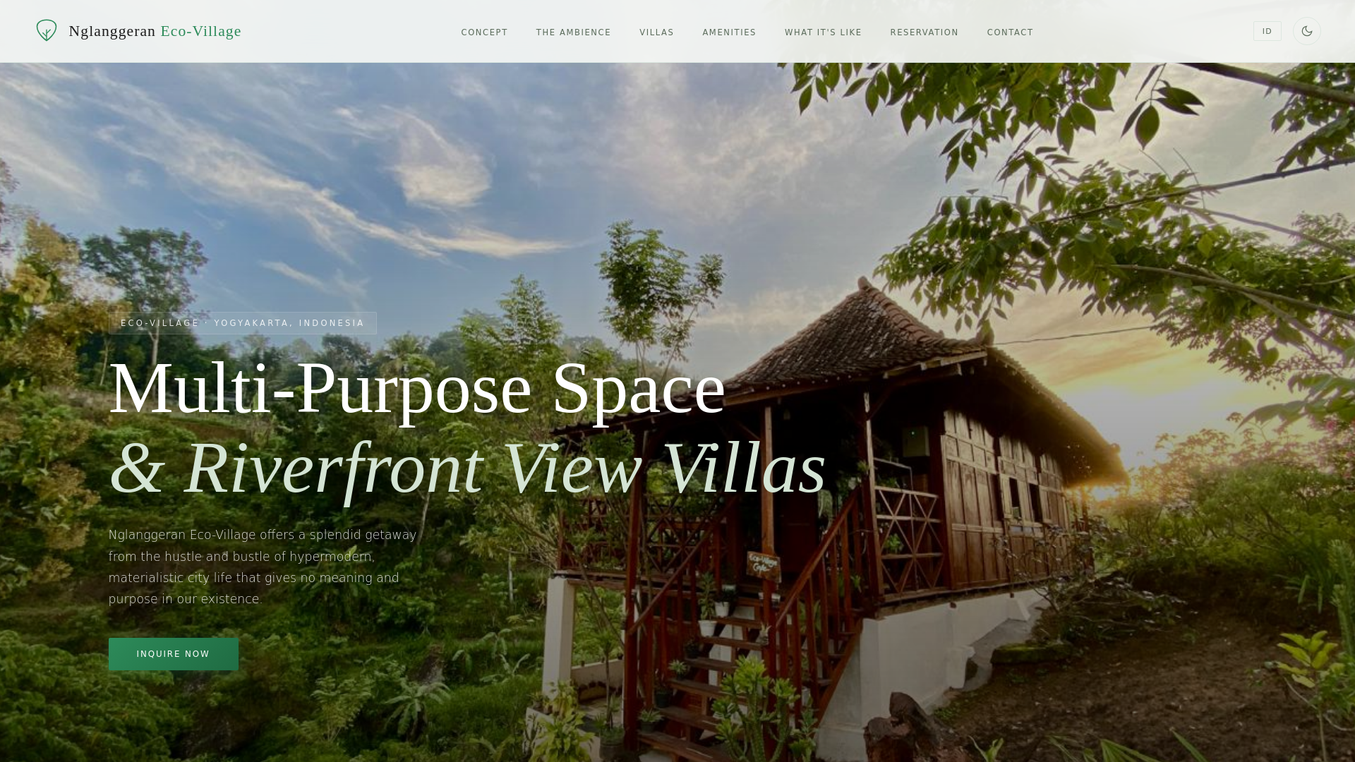 website screenshot of https://rizalsetyawan.site