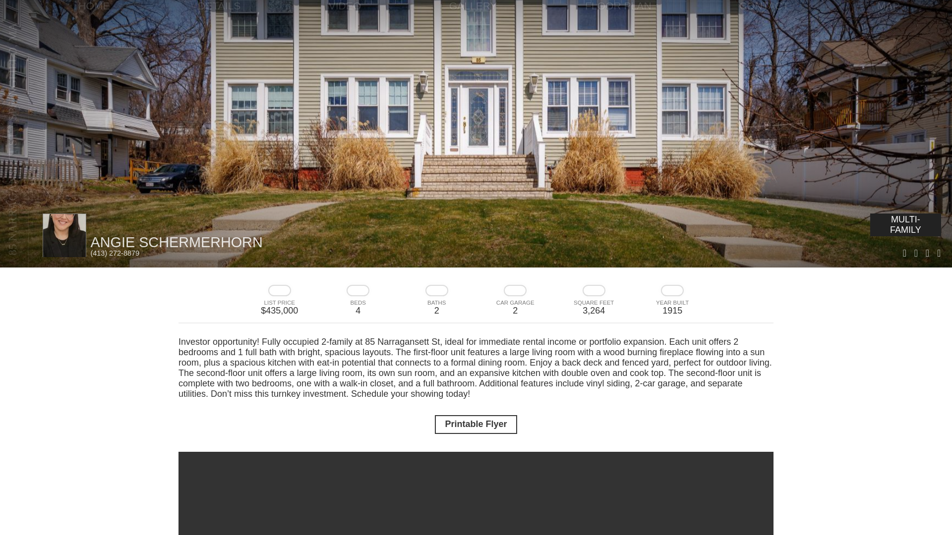 website screenshot of https://85narragansett.com/