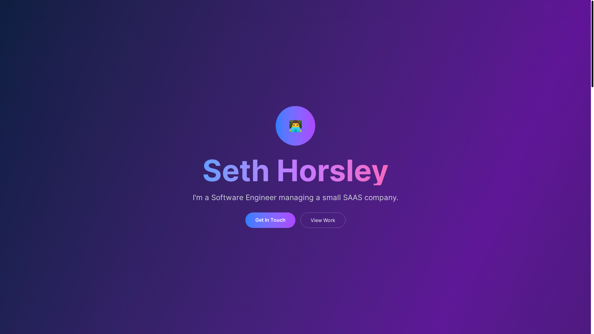 website screenshot of https://sethhorsley-com.pages.dev/