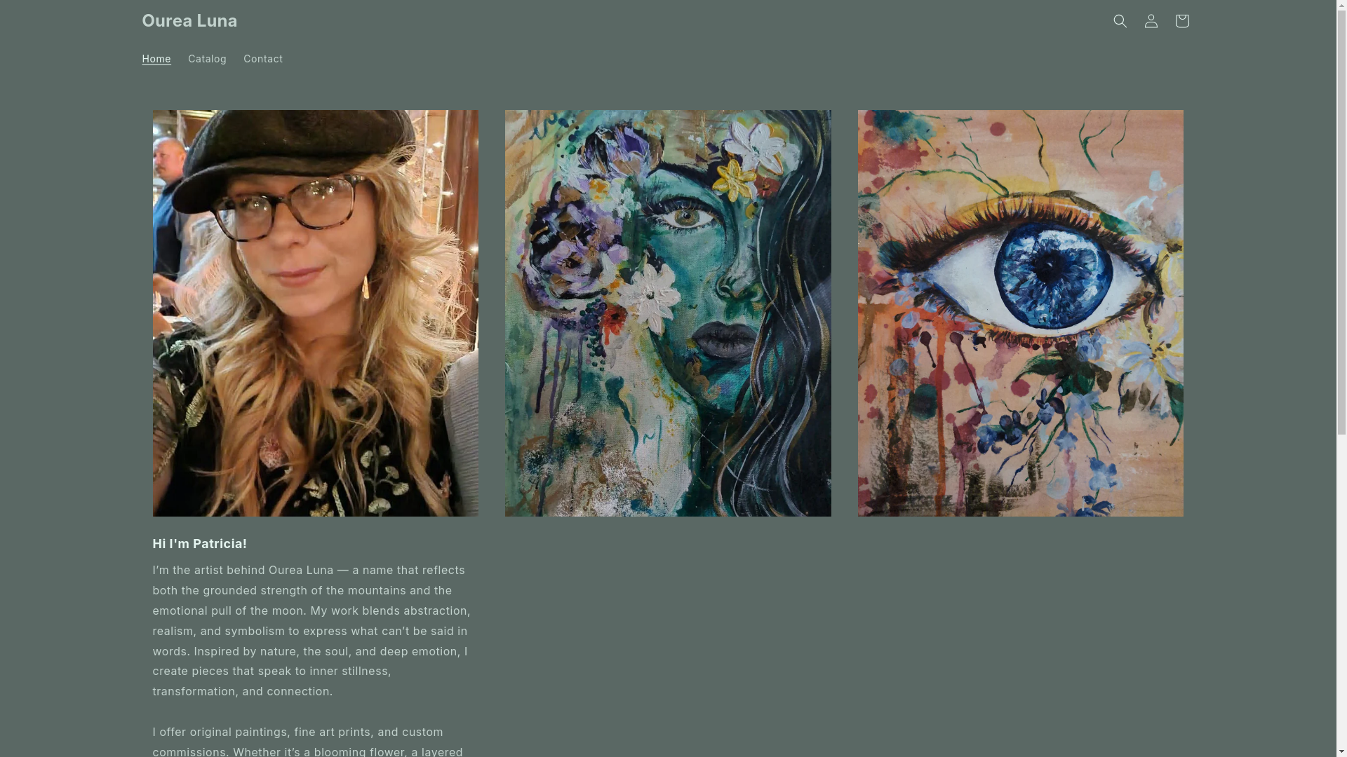 website screenshot of https://ourealuna.com/